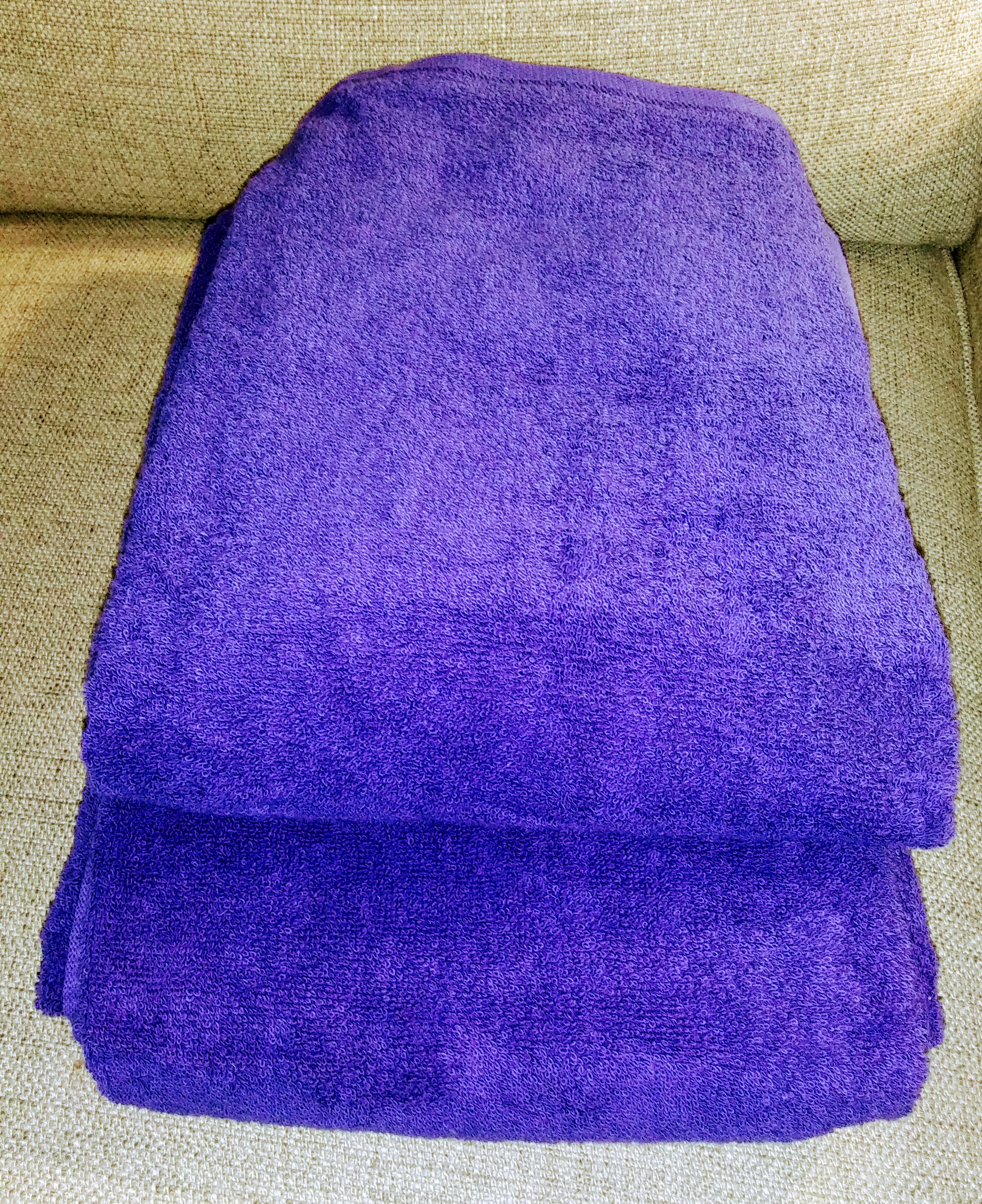 New Blue Bath Towels