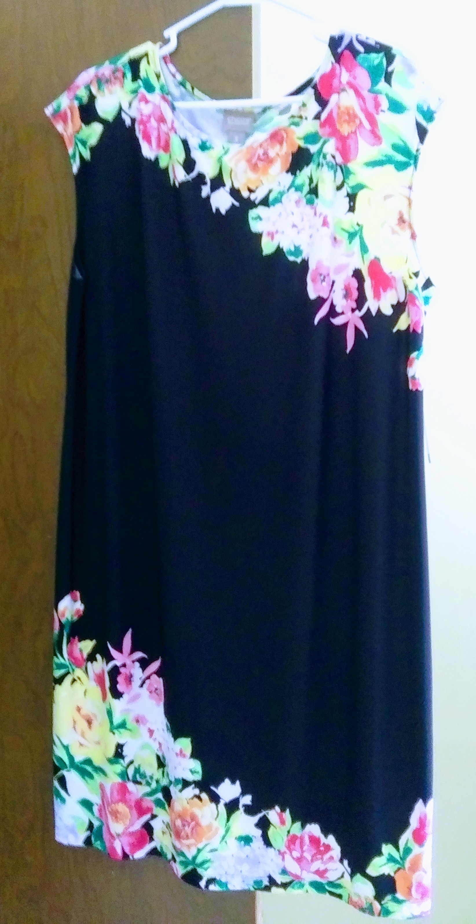 Chico Black/Flowered Dress