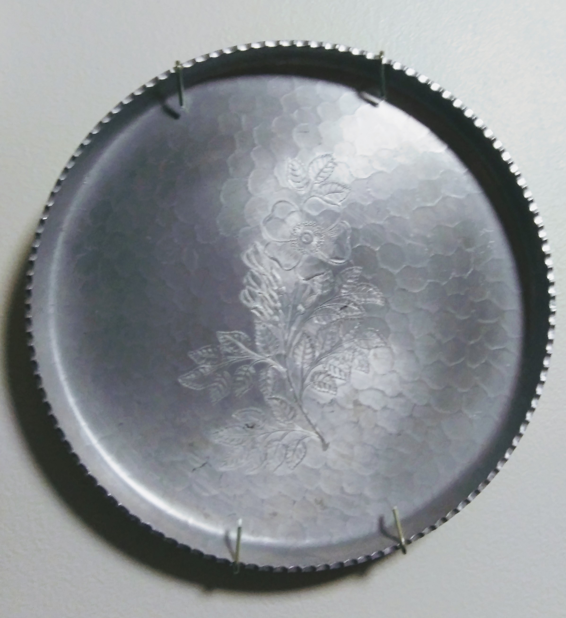 Circular Aluminum Tray