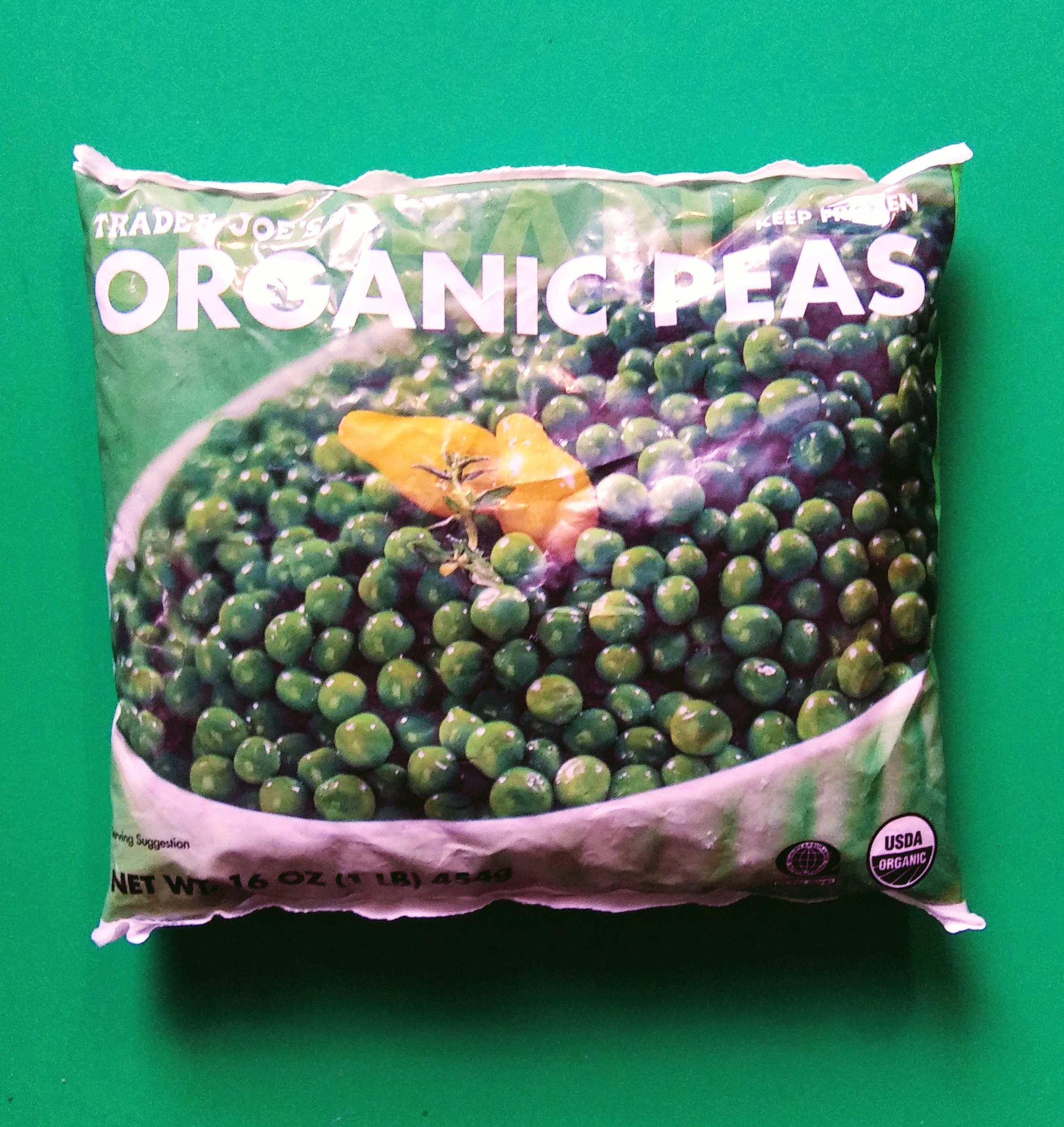 Trader Joe's Frozen Organic Peas