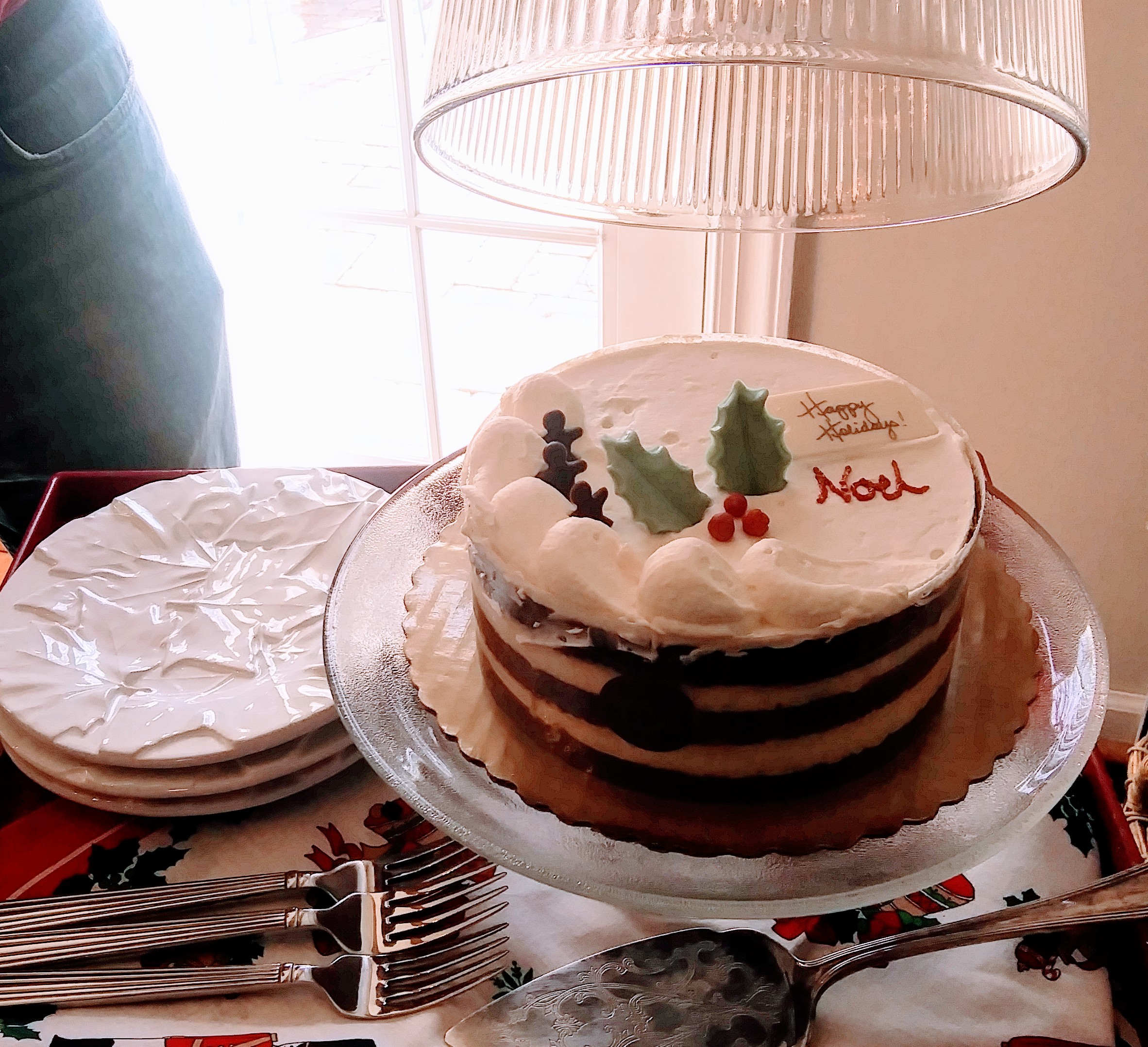 Noel Gingerbread Cake