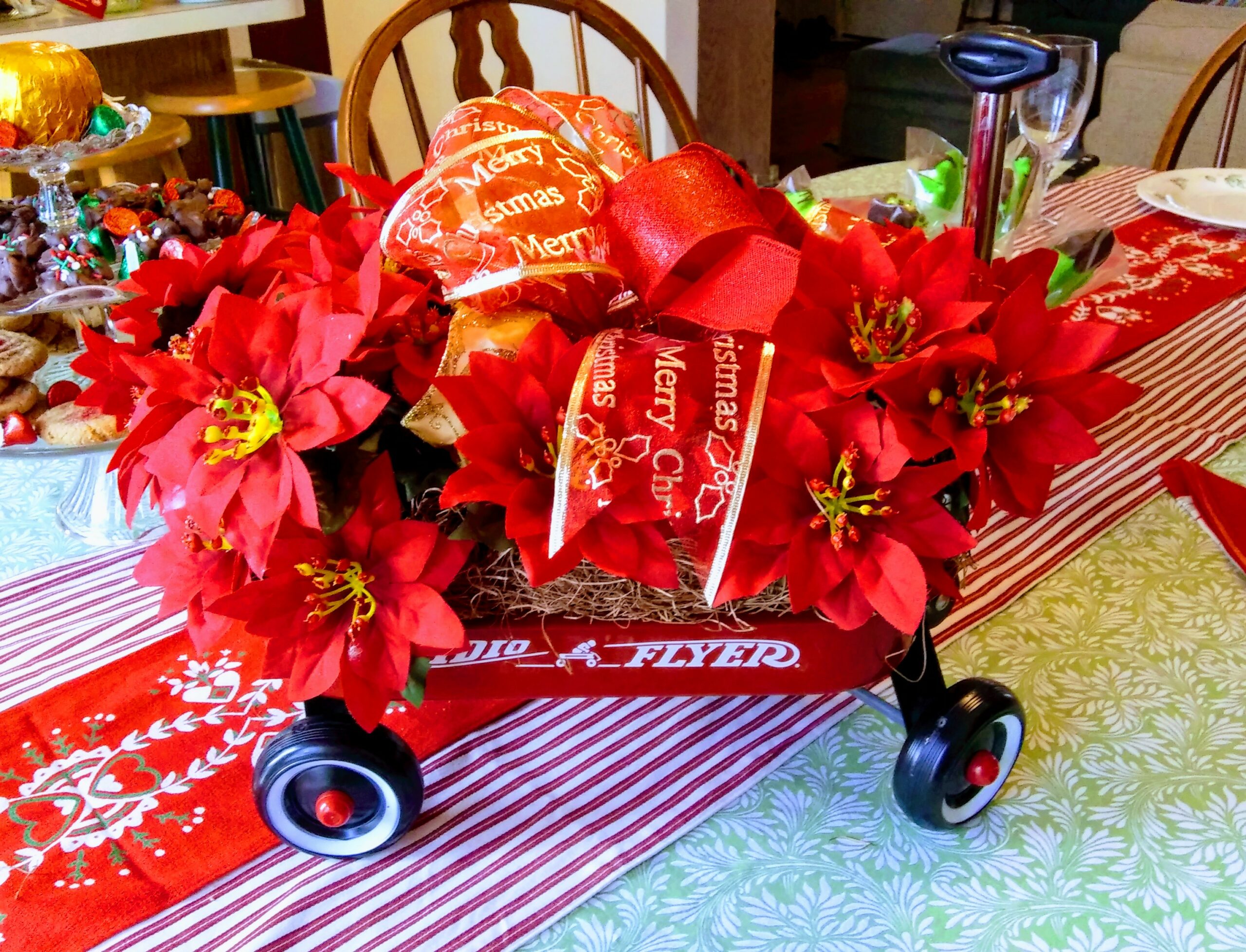 Toy Wagon Centerpiece