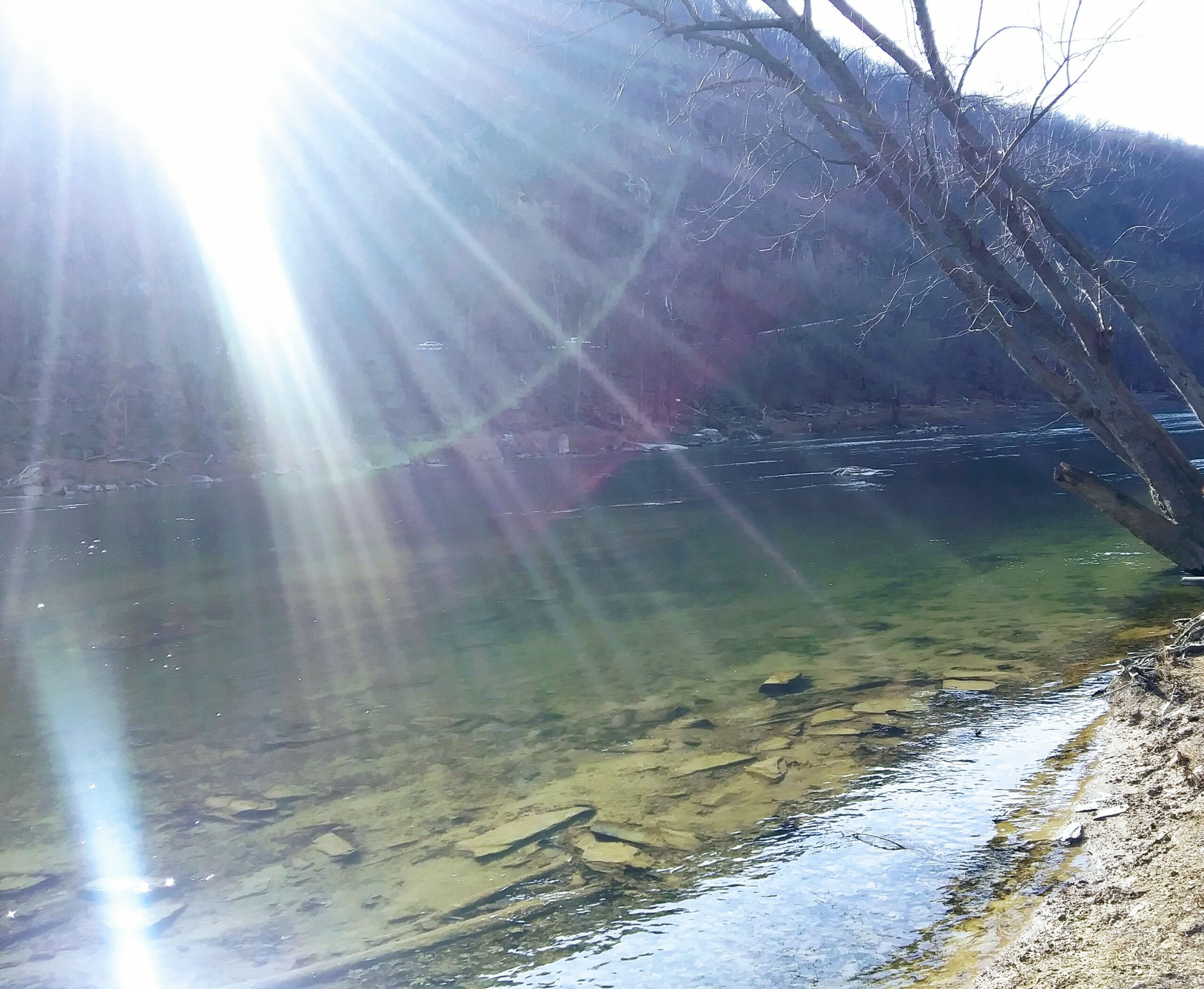 Potomac and Shenandoah Rivers Meet