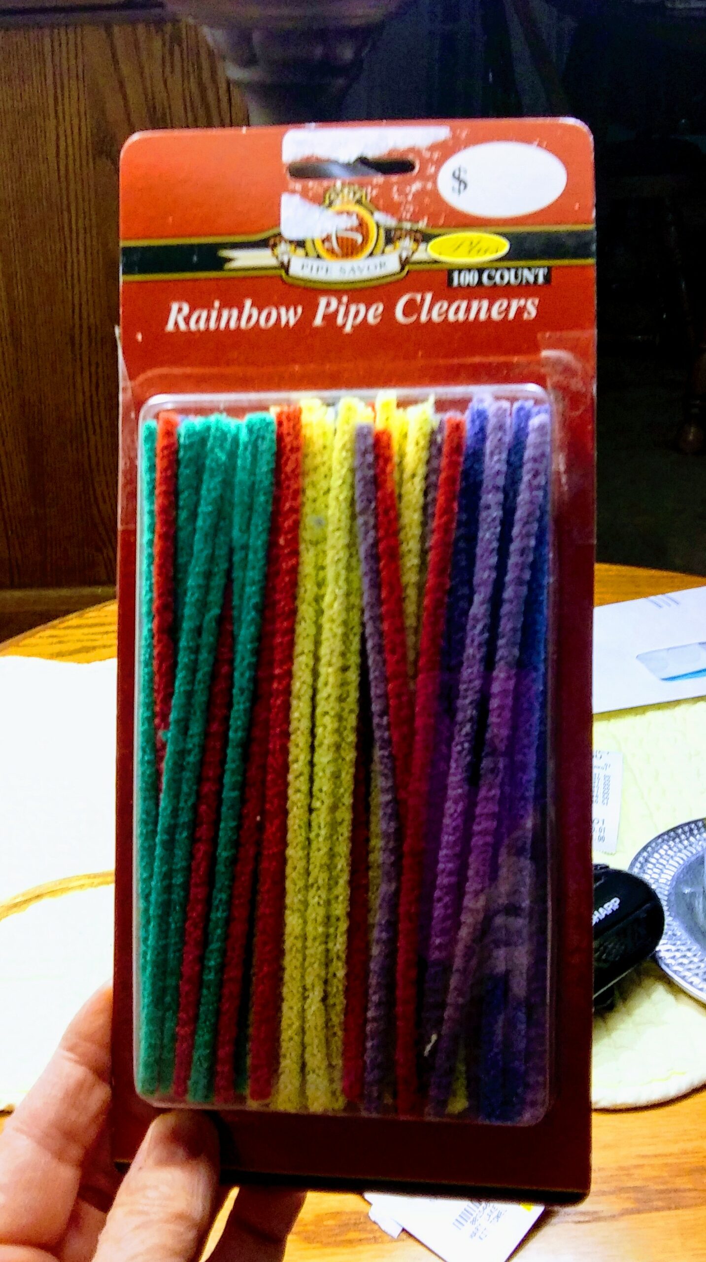 Rainbow Colored Pipe Cleaners