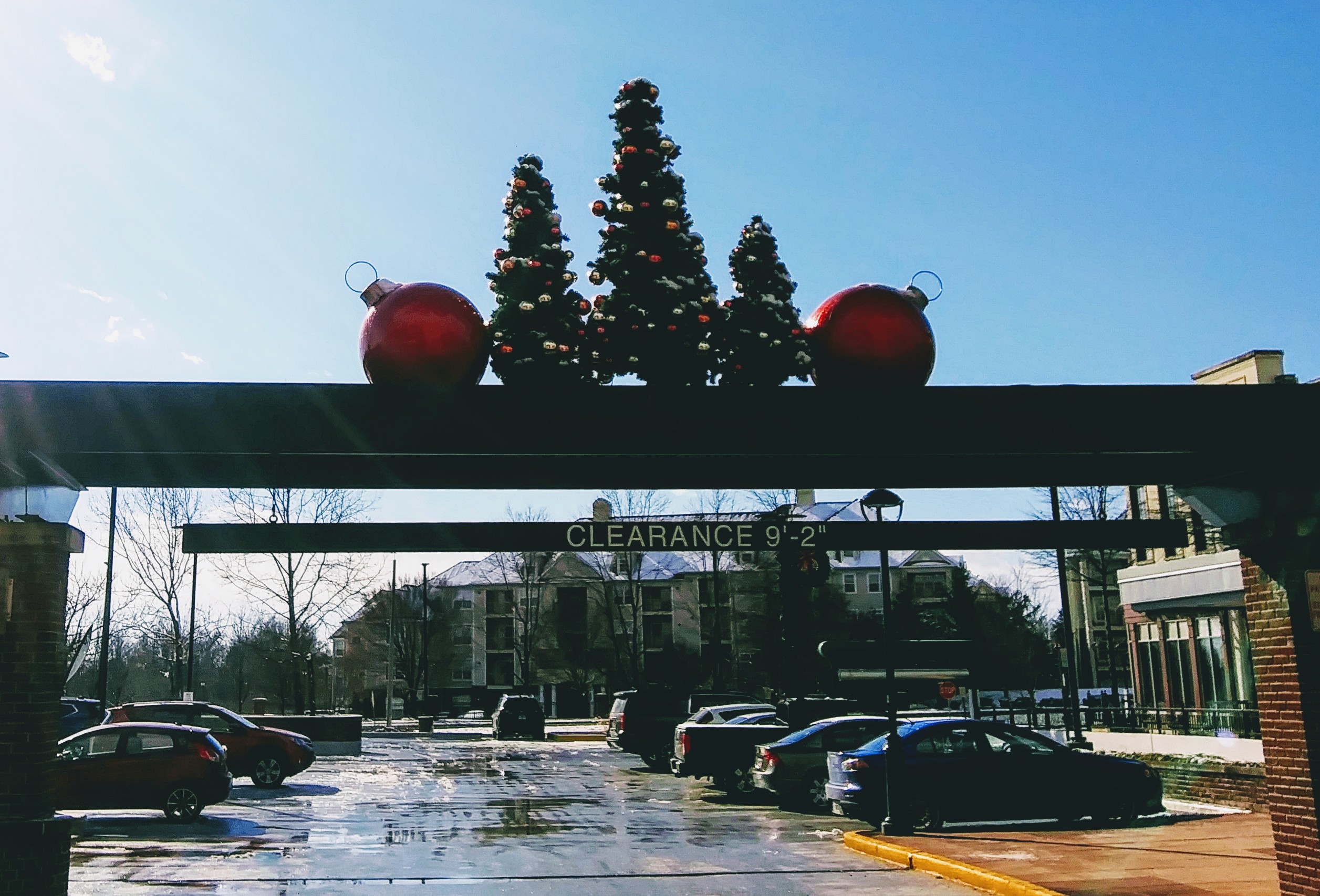 Shopping Center's Holiday Decorations