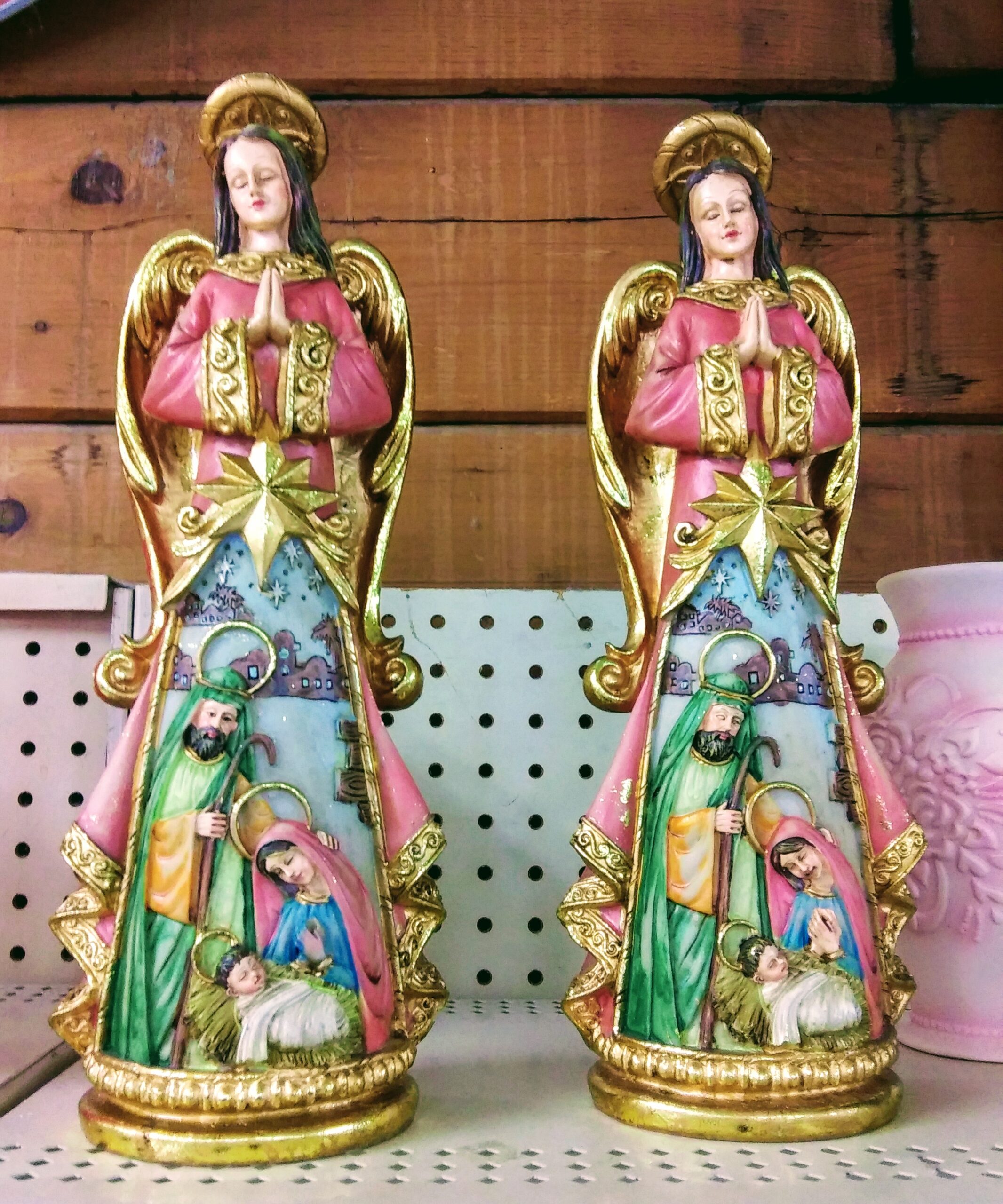 Ornate Christmas Figurines