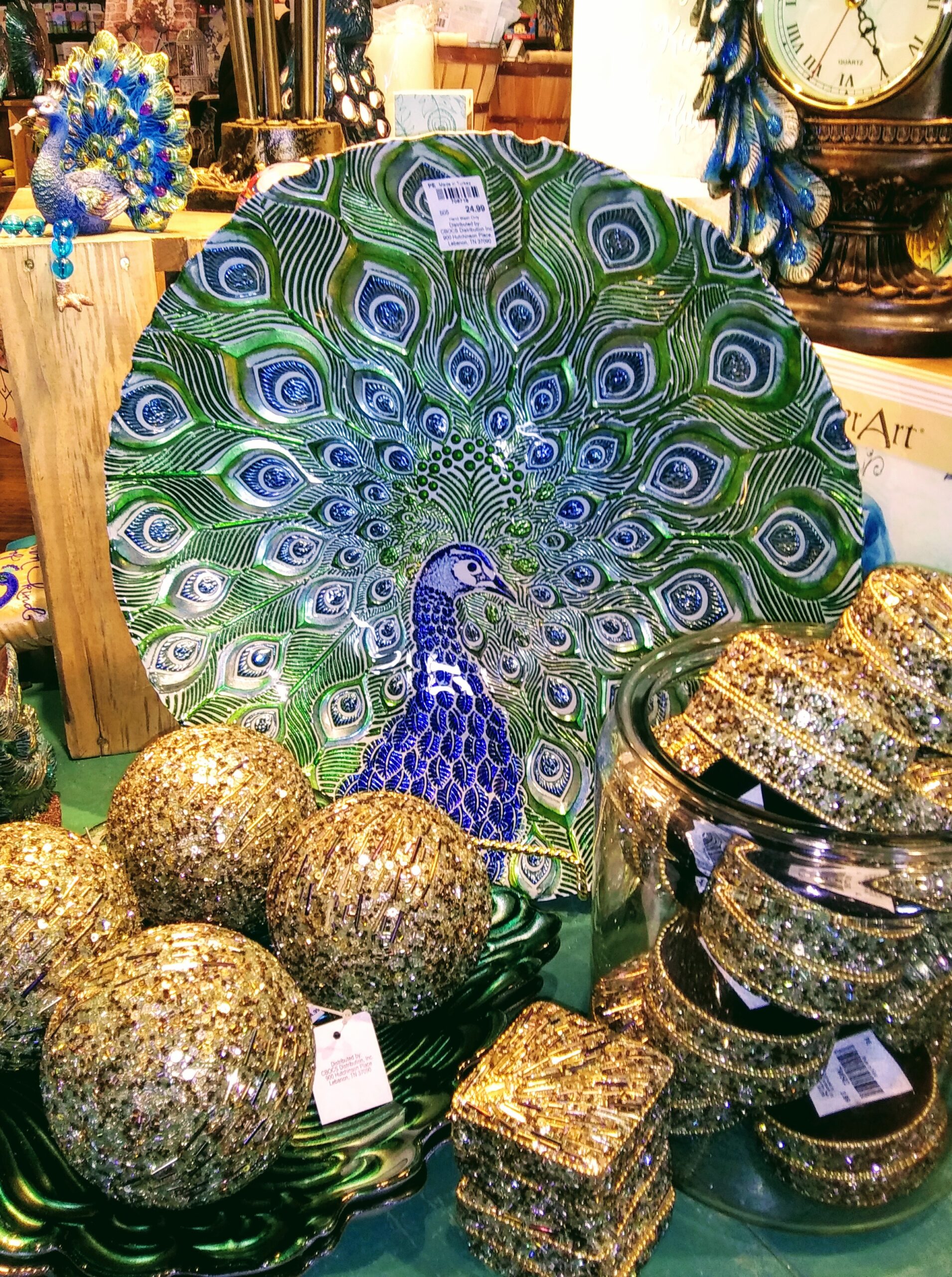 Peacock Plate