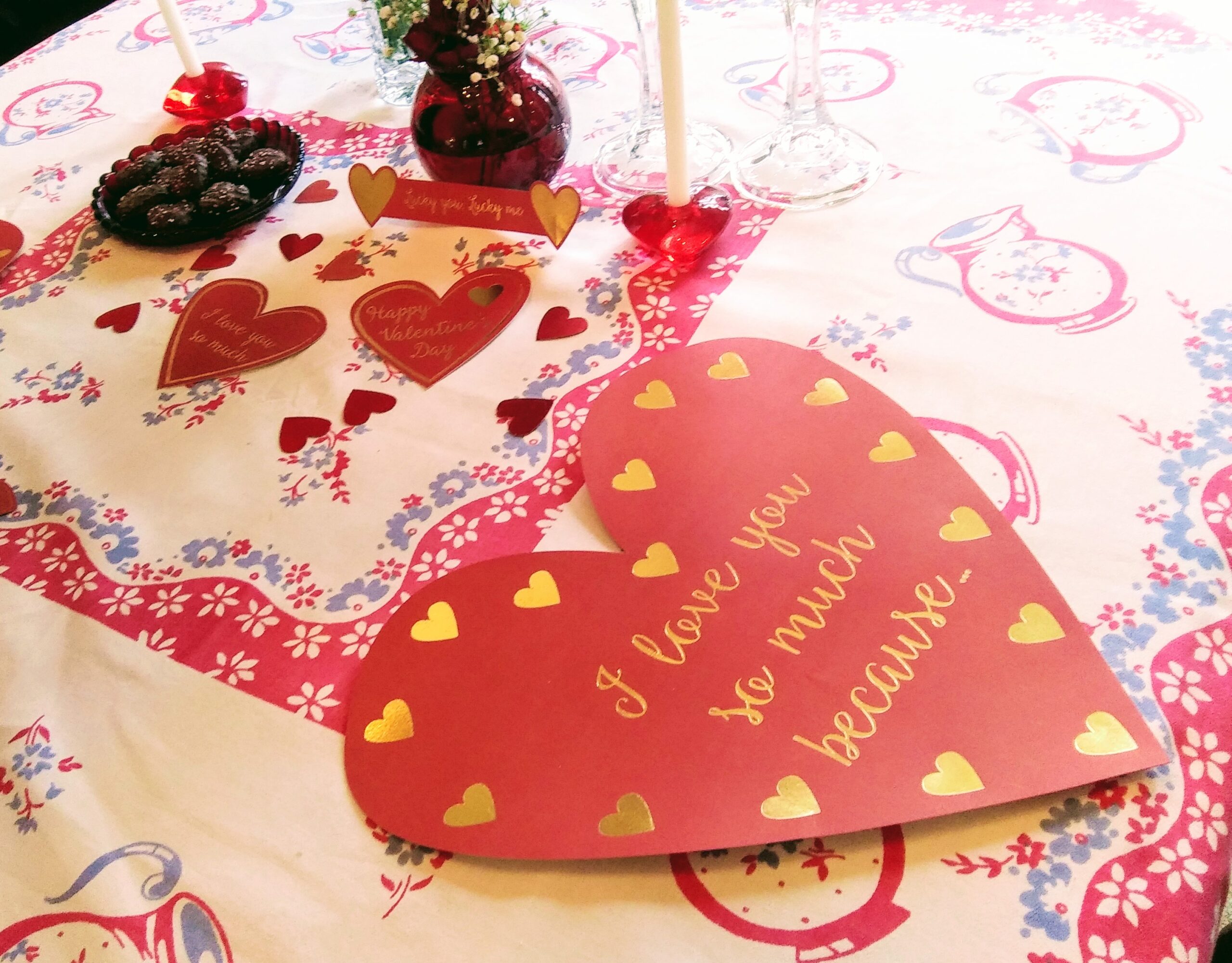 Valentine's Day Paper Placemats 