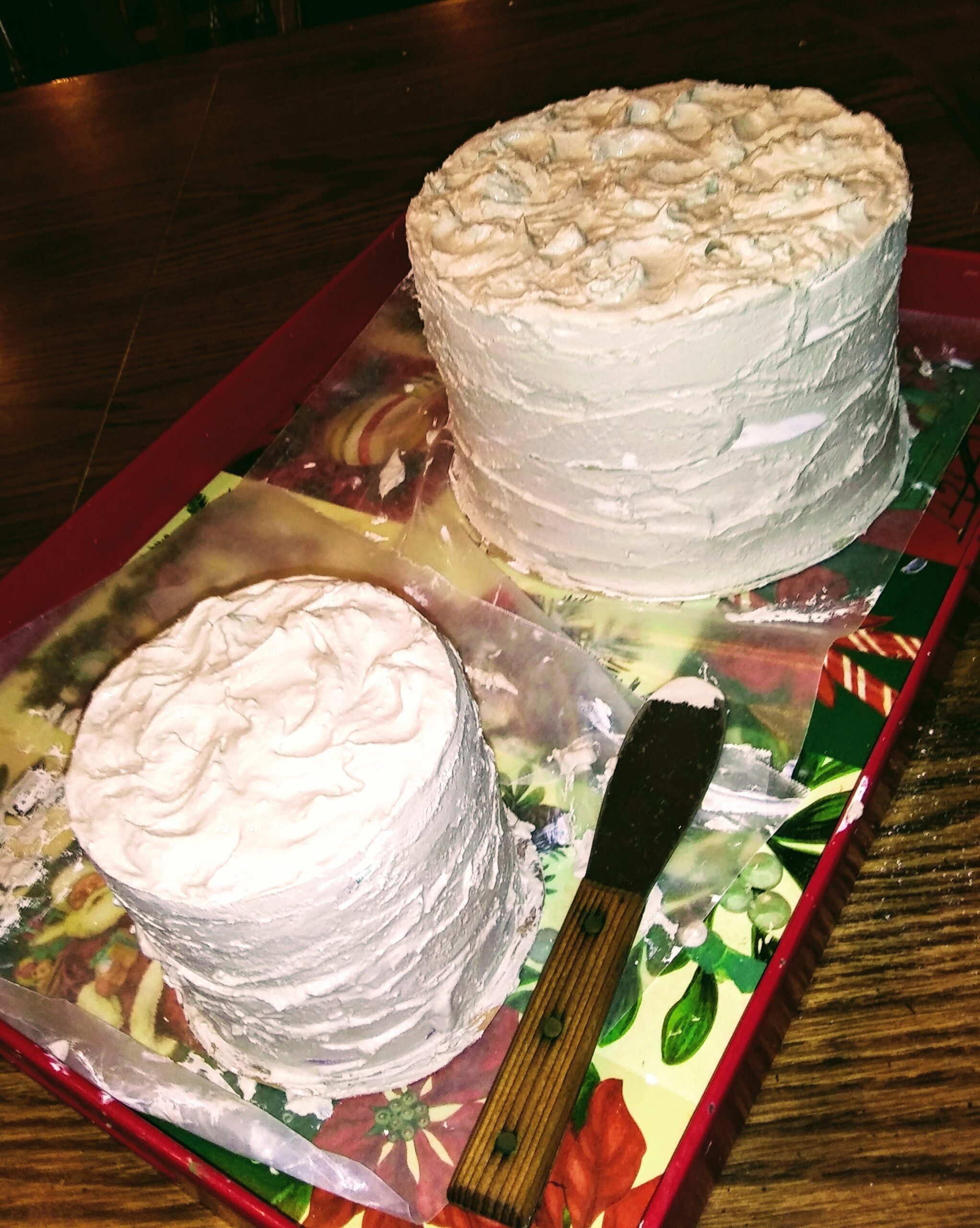 Faux Iced Cakes