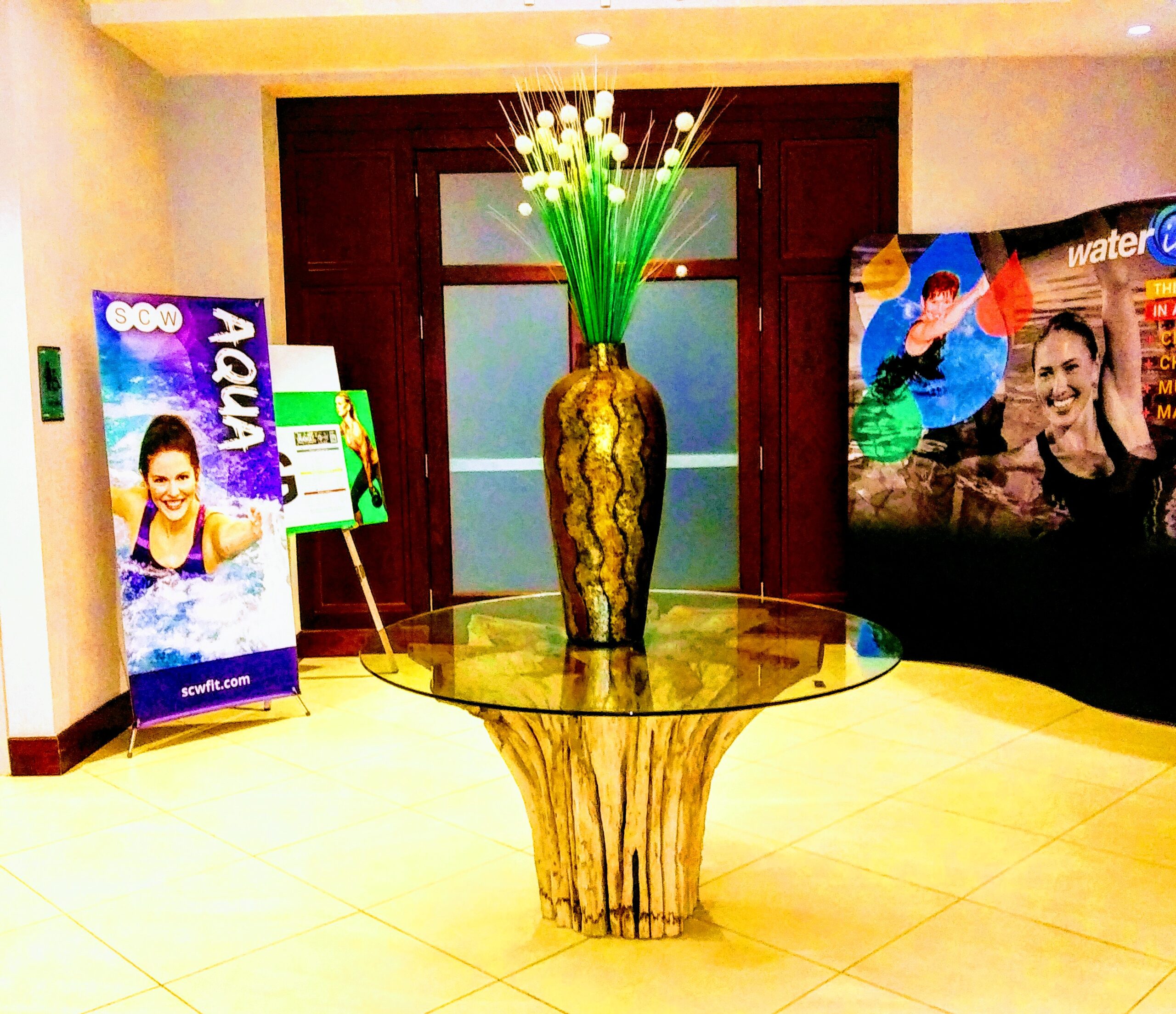 Displays in Front Lobby