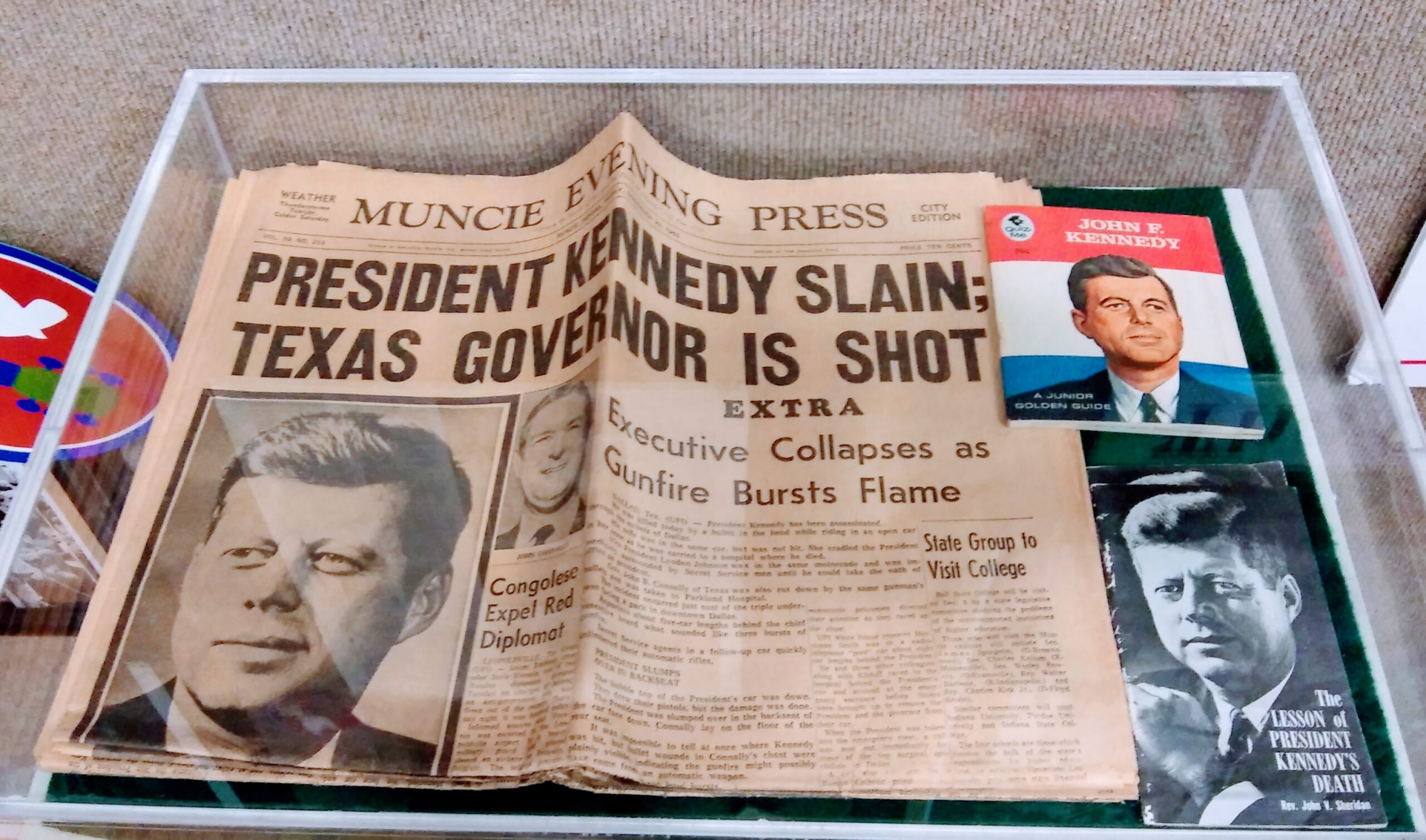 Newspaper from the John F. Kenndy Shooting