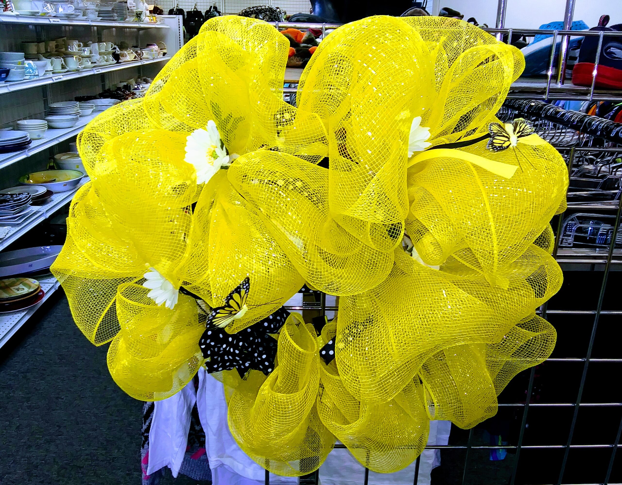 Yellow Spring Wreath