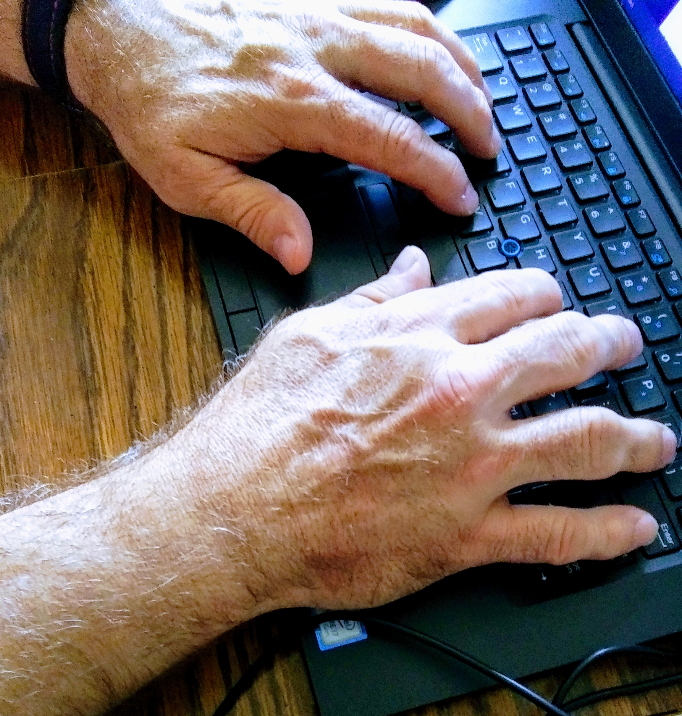 Typing Hands