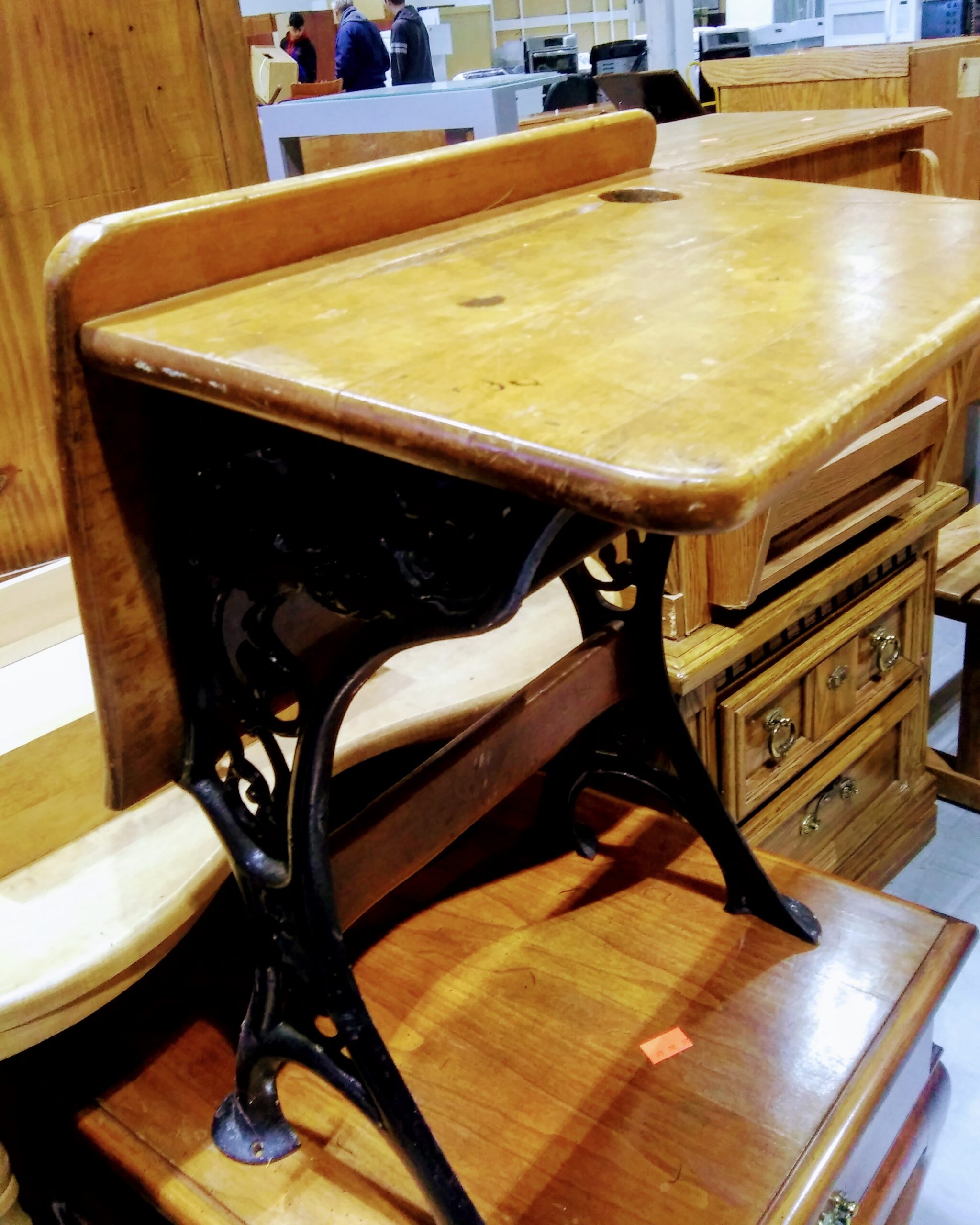 Vintage School Desk