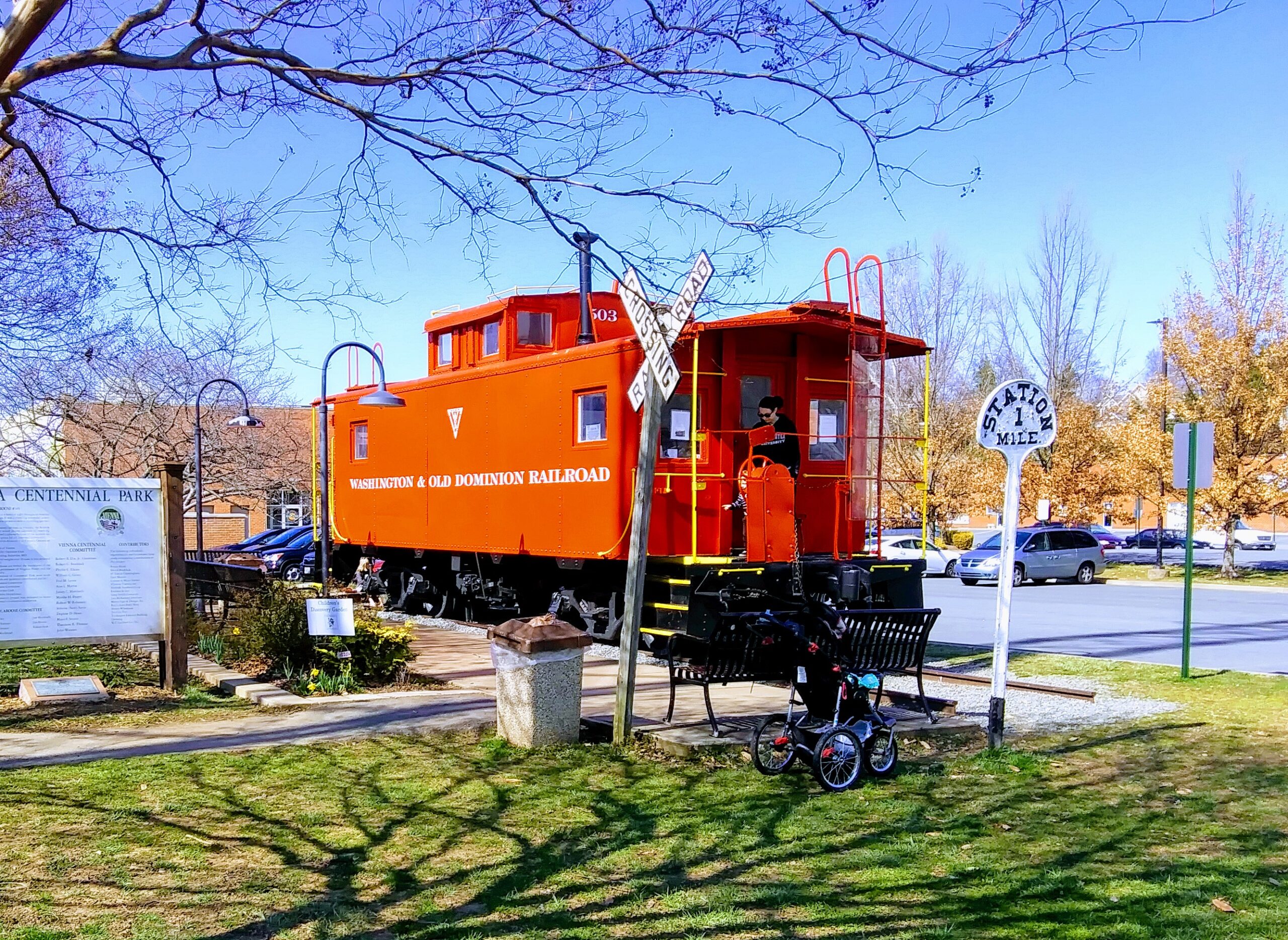 Washington and Old Dominion Railroad Car