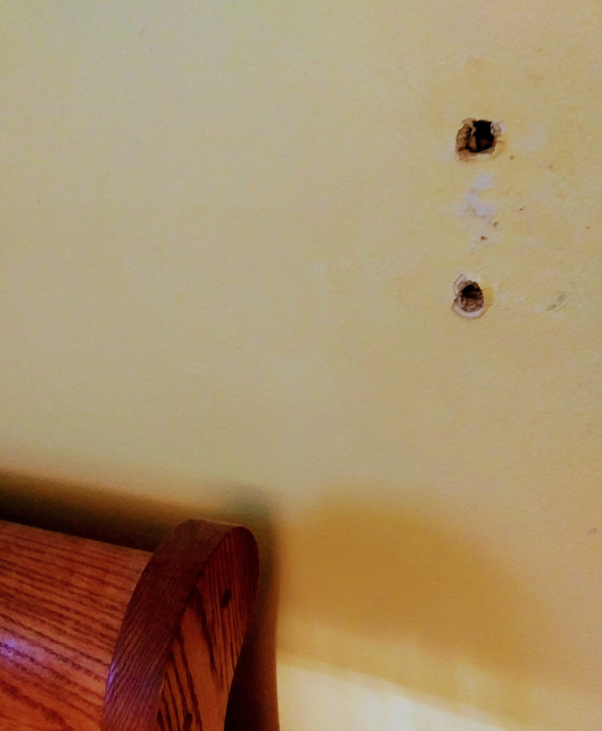 Drywall Holes Needing Repair