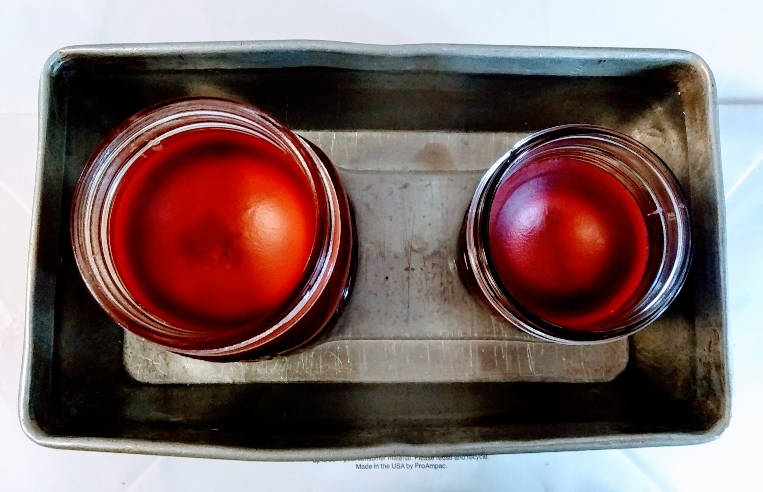 faux Jelly in a Hot Water Bath