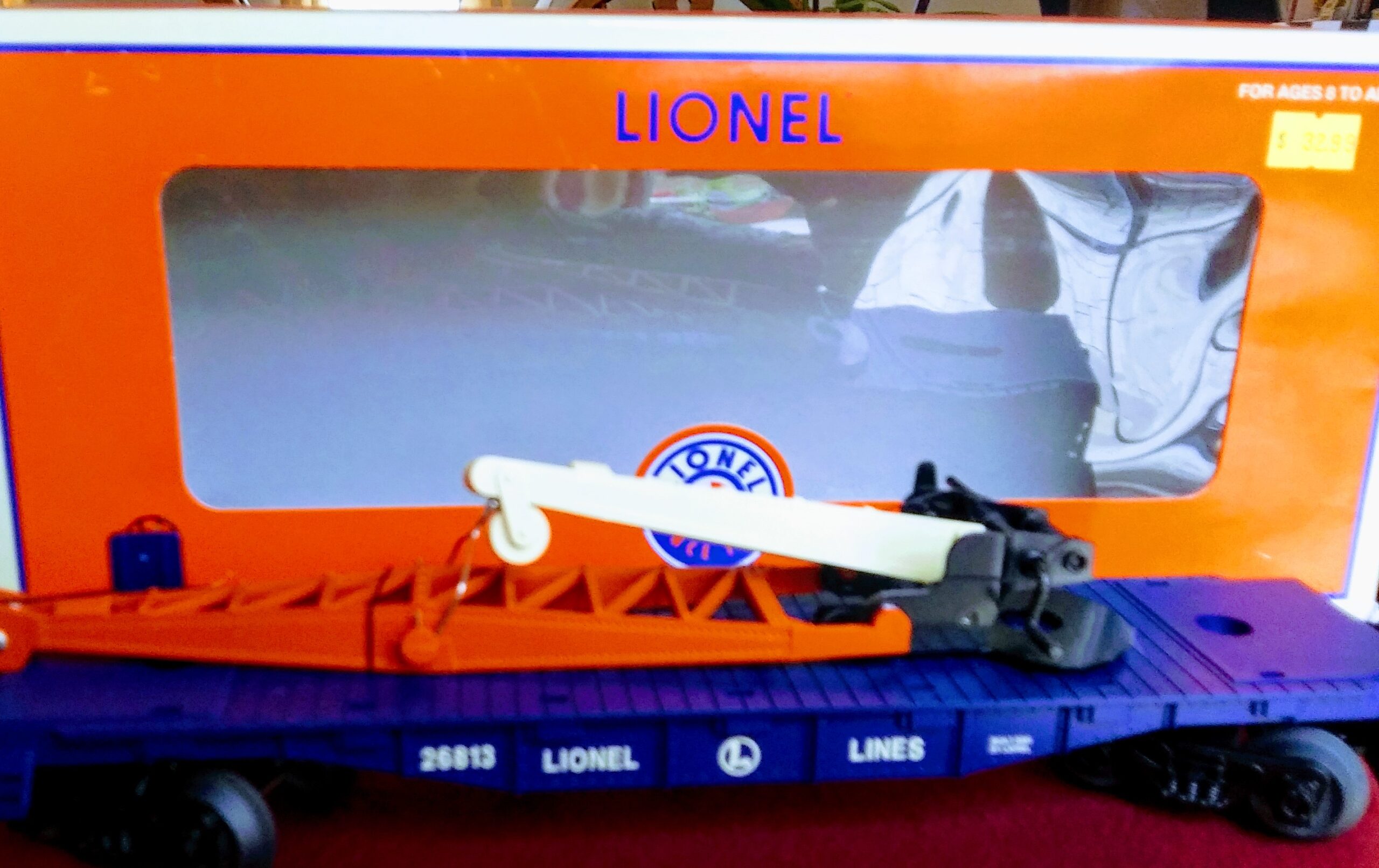 Lionel Lines Derrick Car