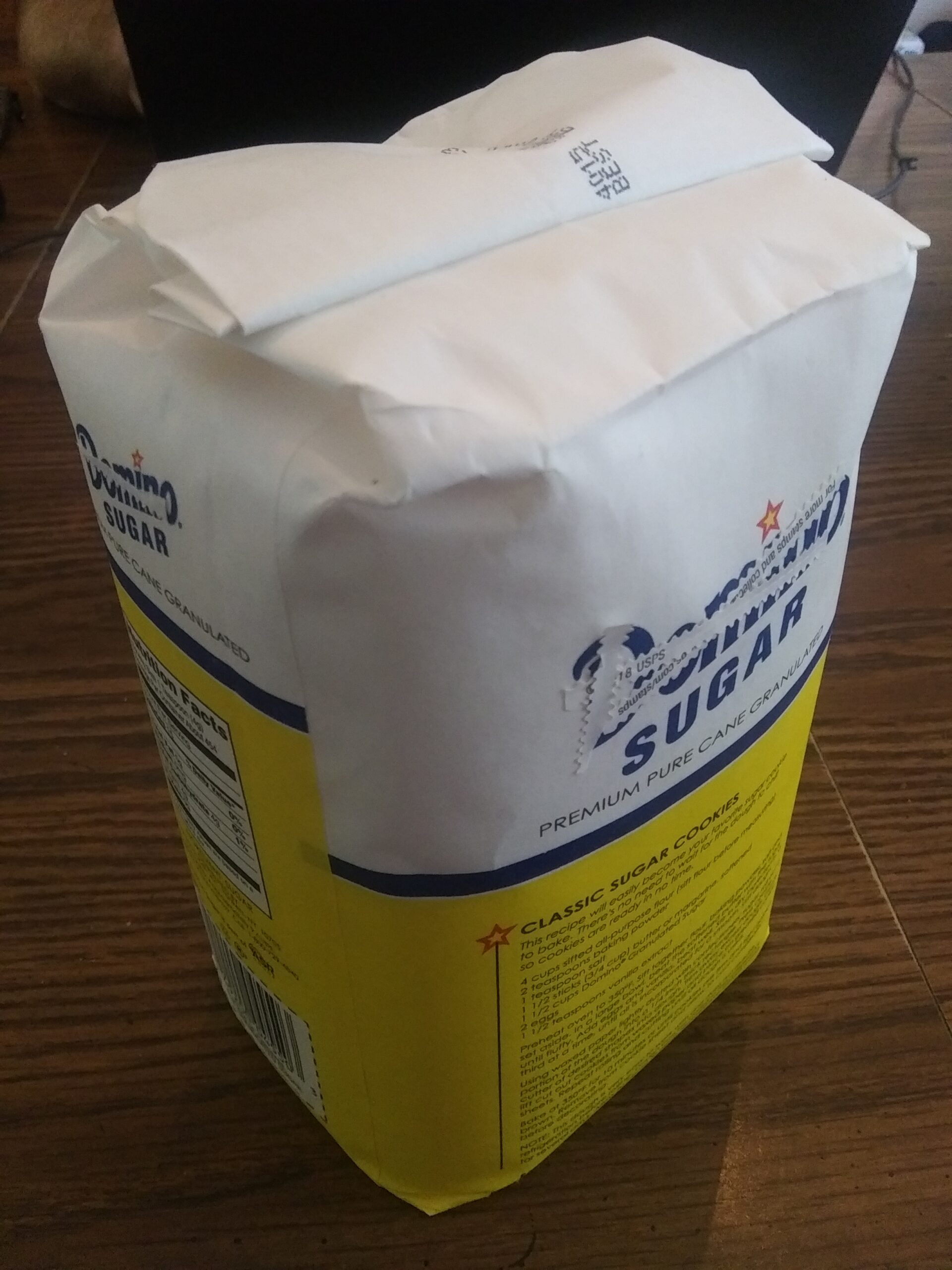 Four Pound Bag of Sugar