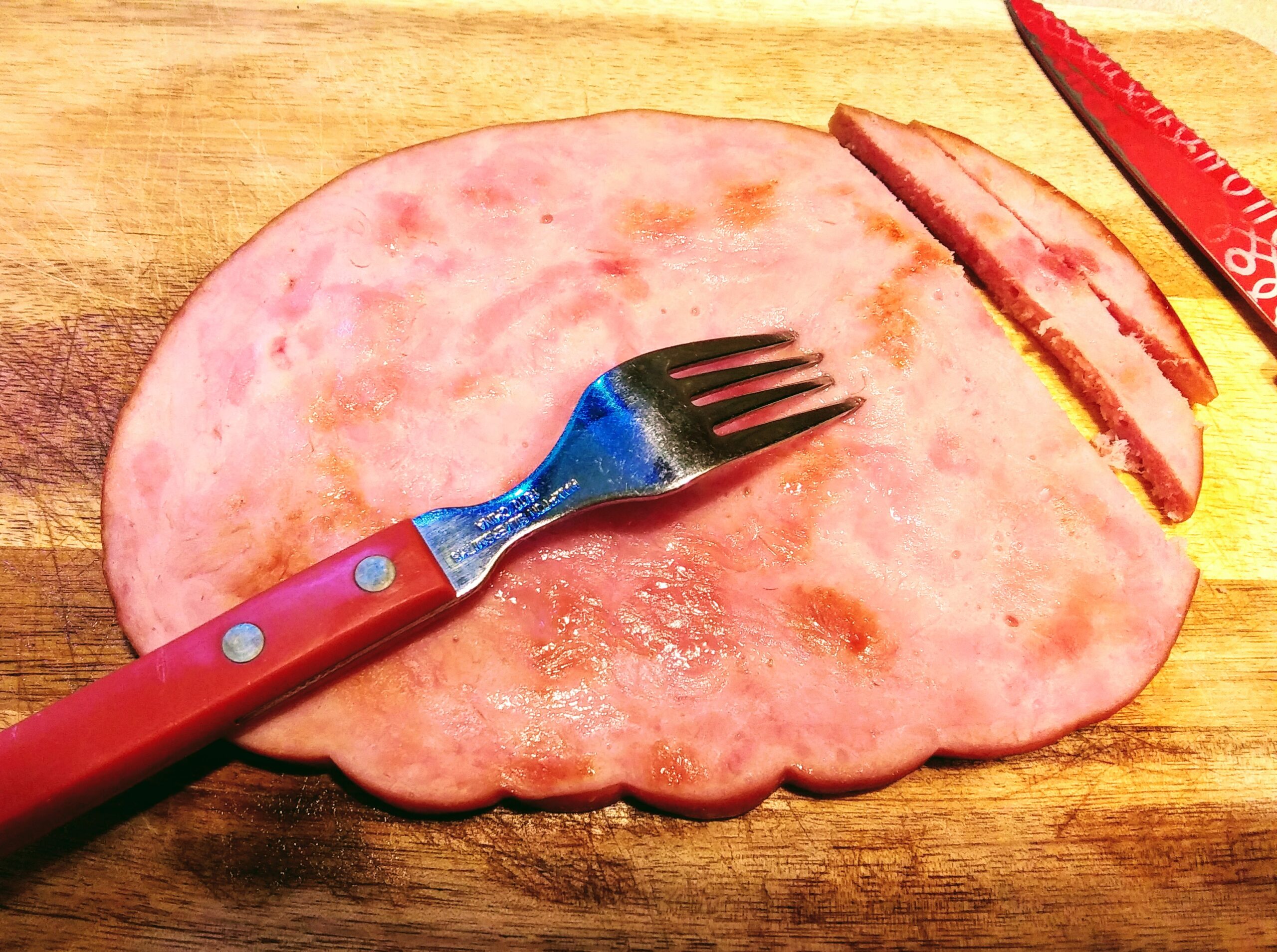 Browned Ham slice