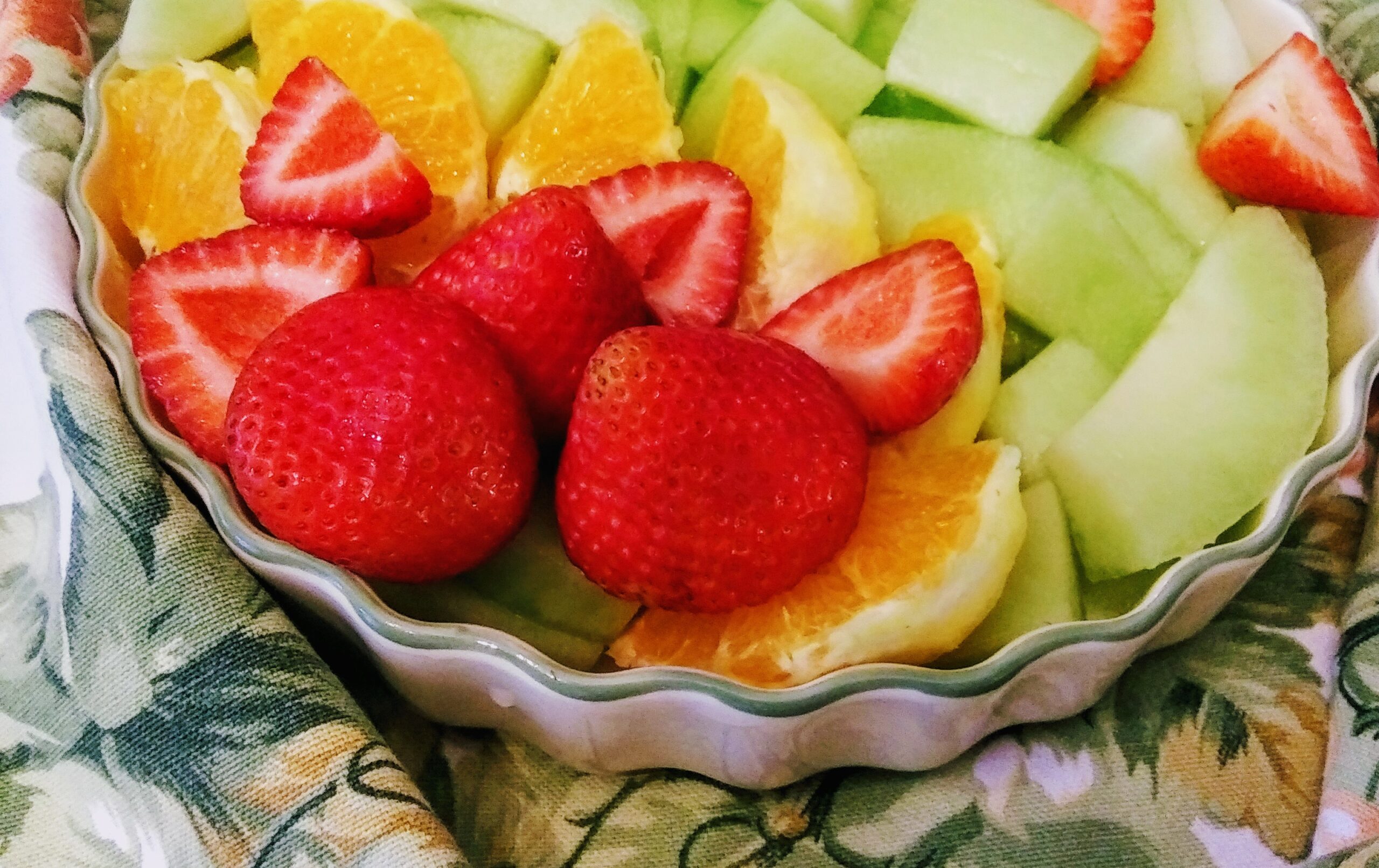 Close Up of Fruit Salad