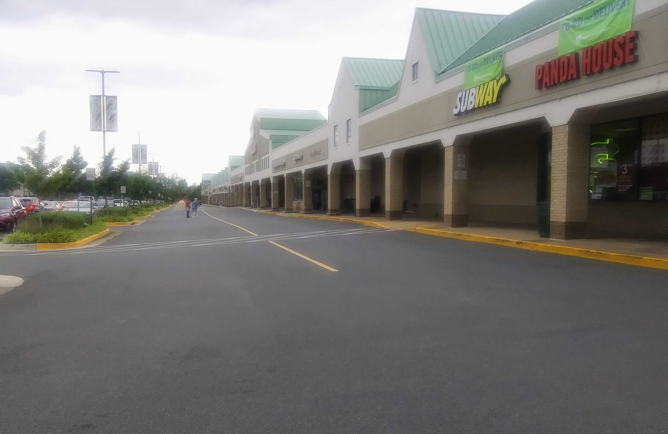 Empty Shopping Center