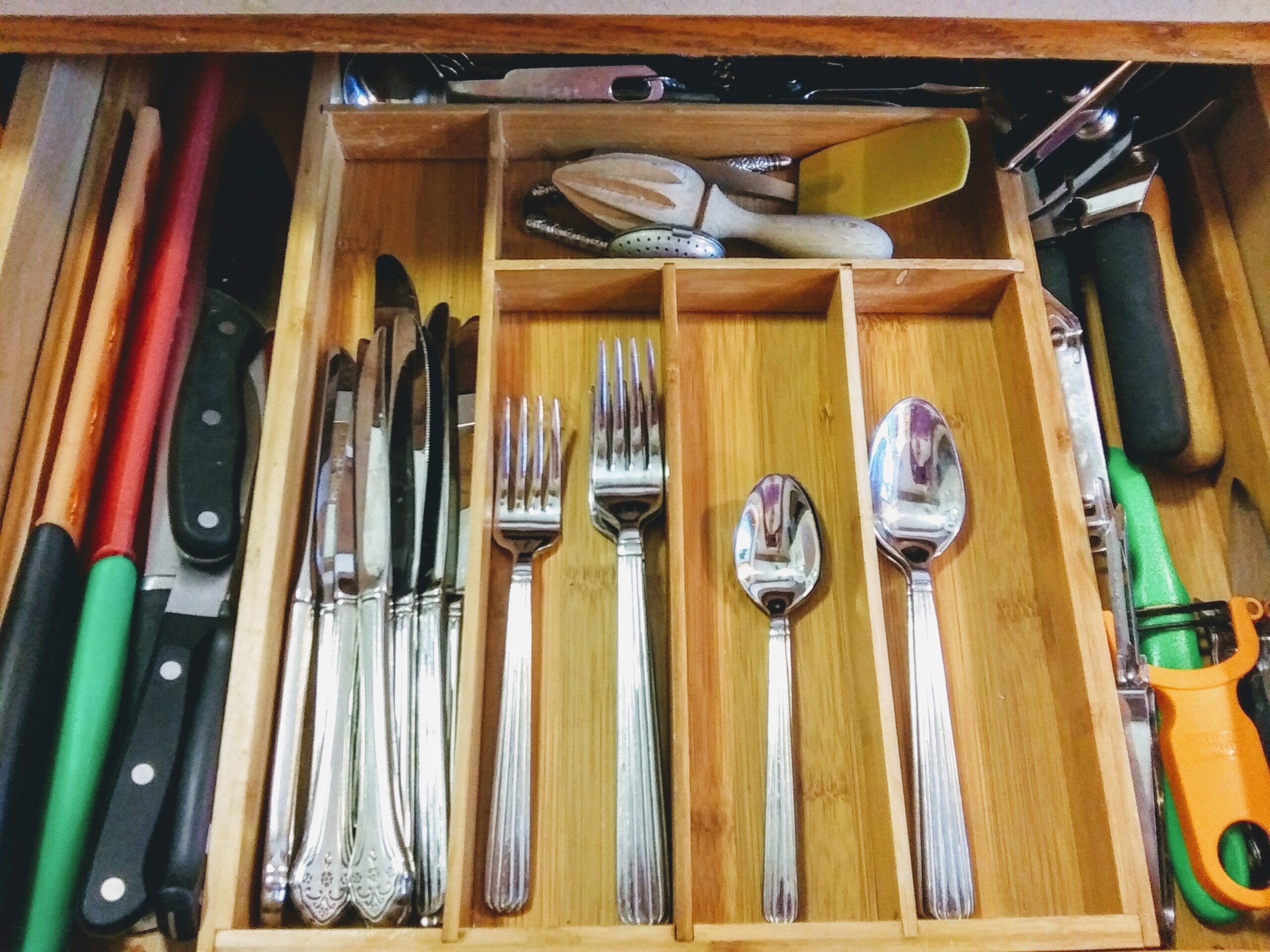 Repaired Cutlery Drawer in Kitchen