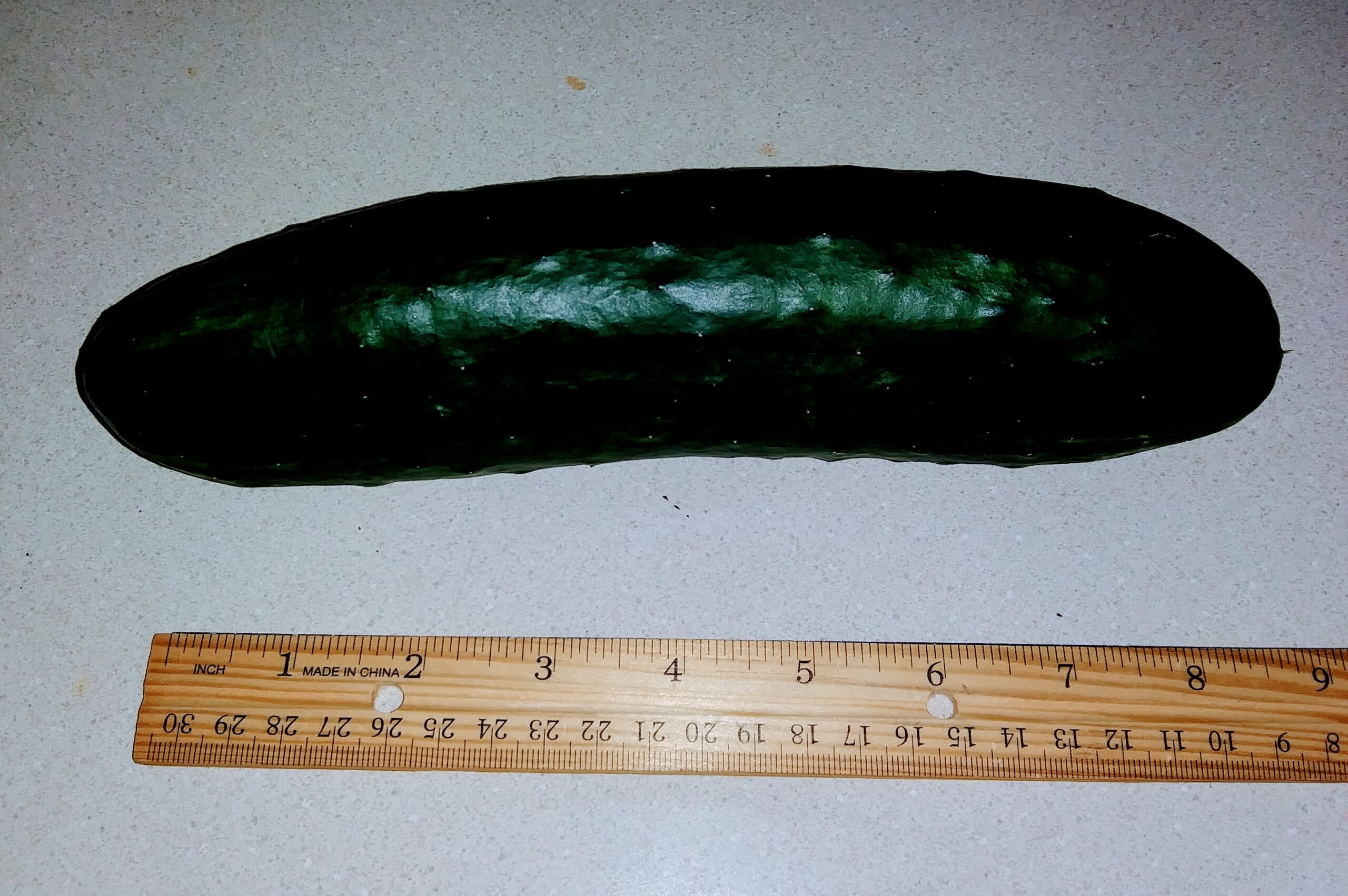 Cucumber Slightly Under 9-Inches Long