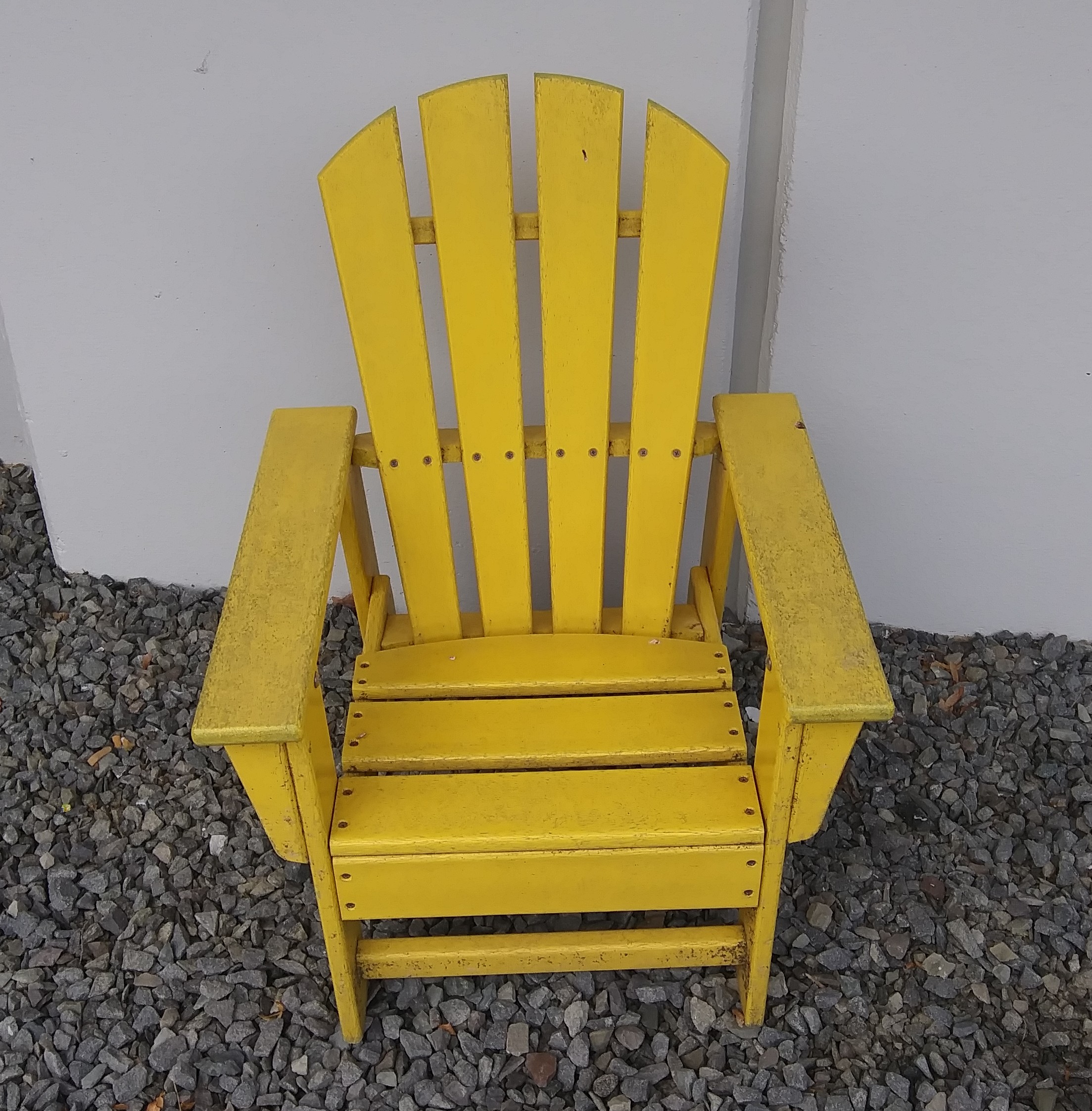 Yellow Patio Chair