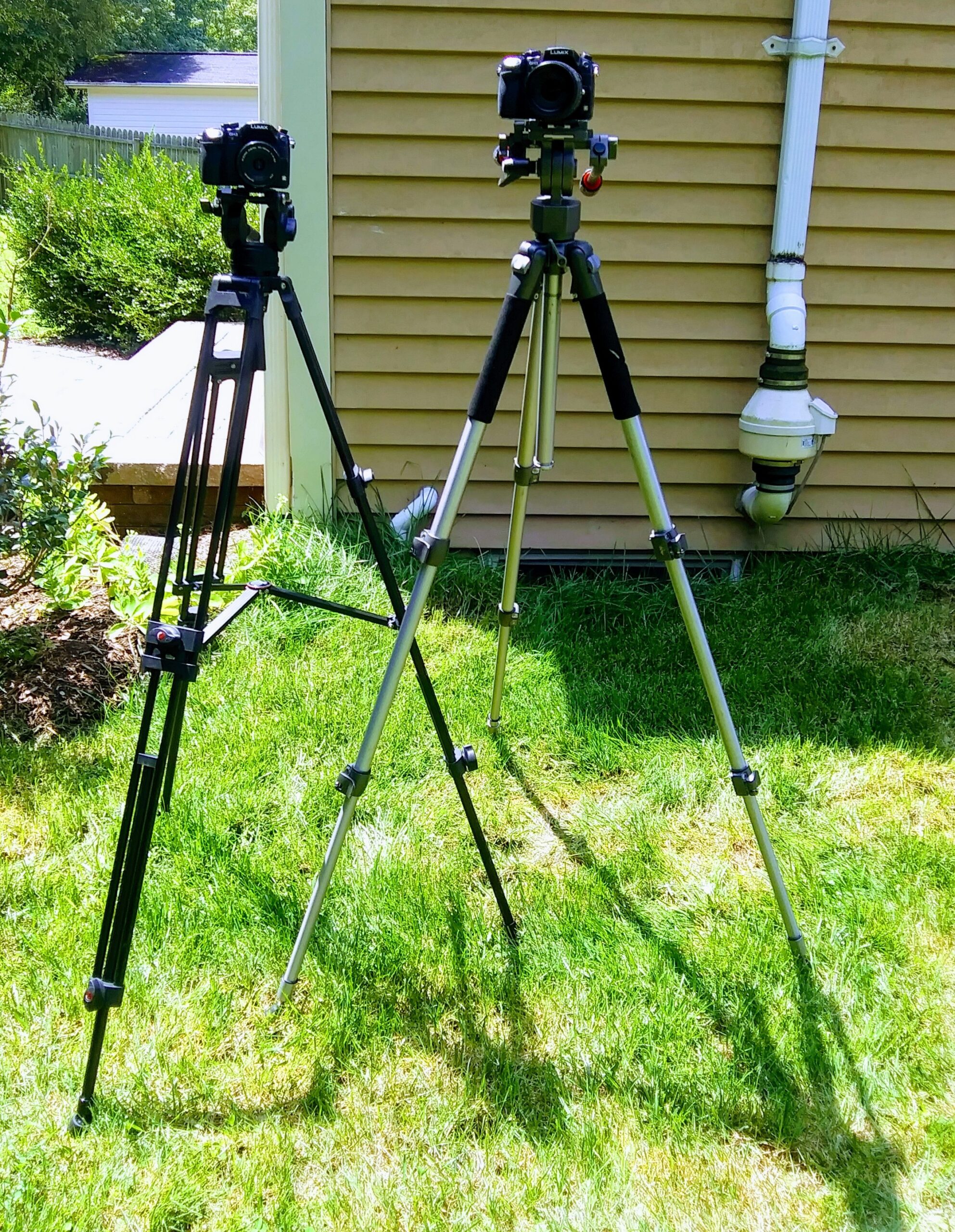 Cameras on Tripods