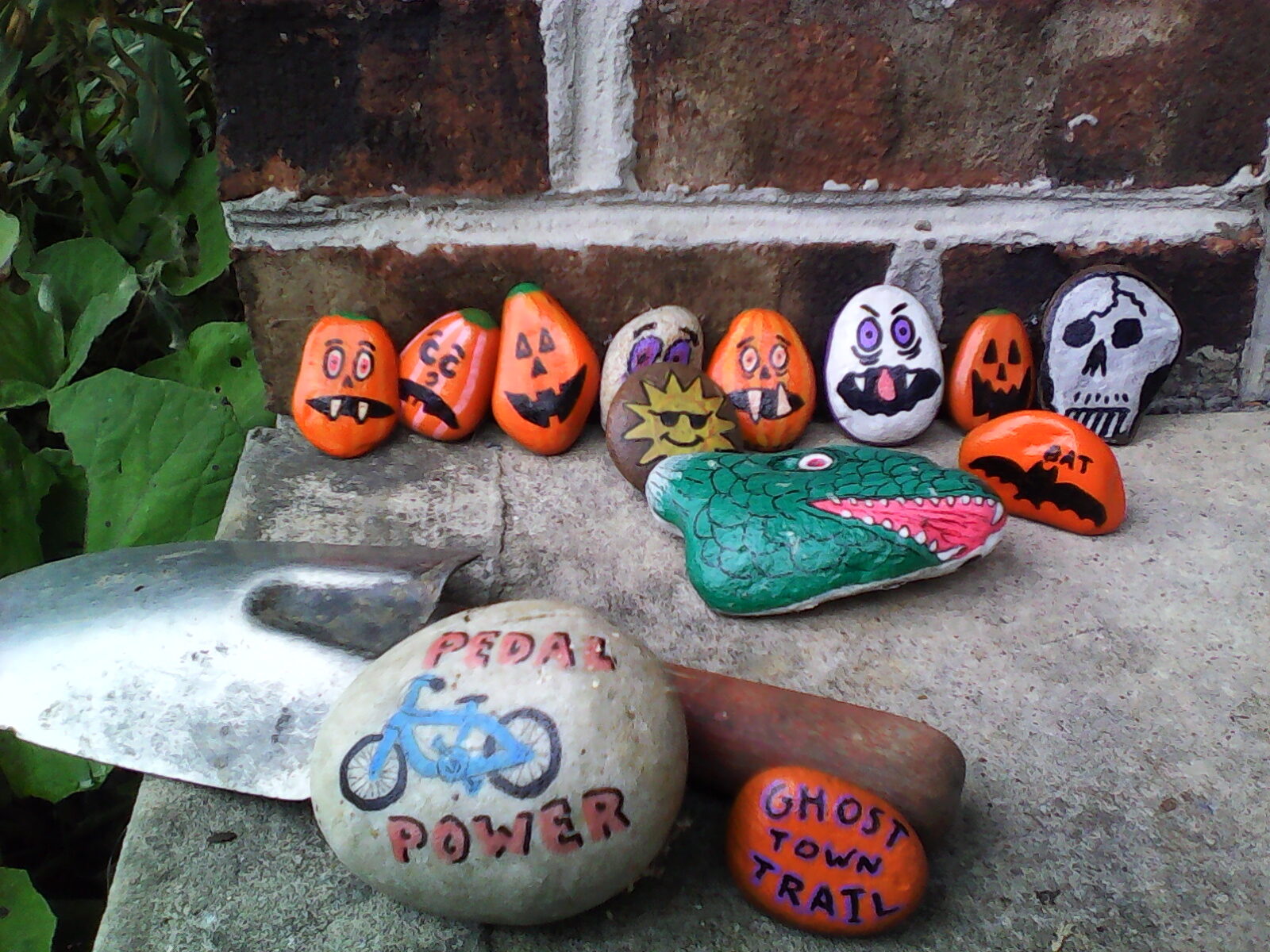 Painted Rocks on the Ghost Town Trail