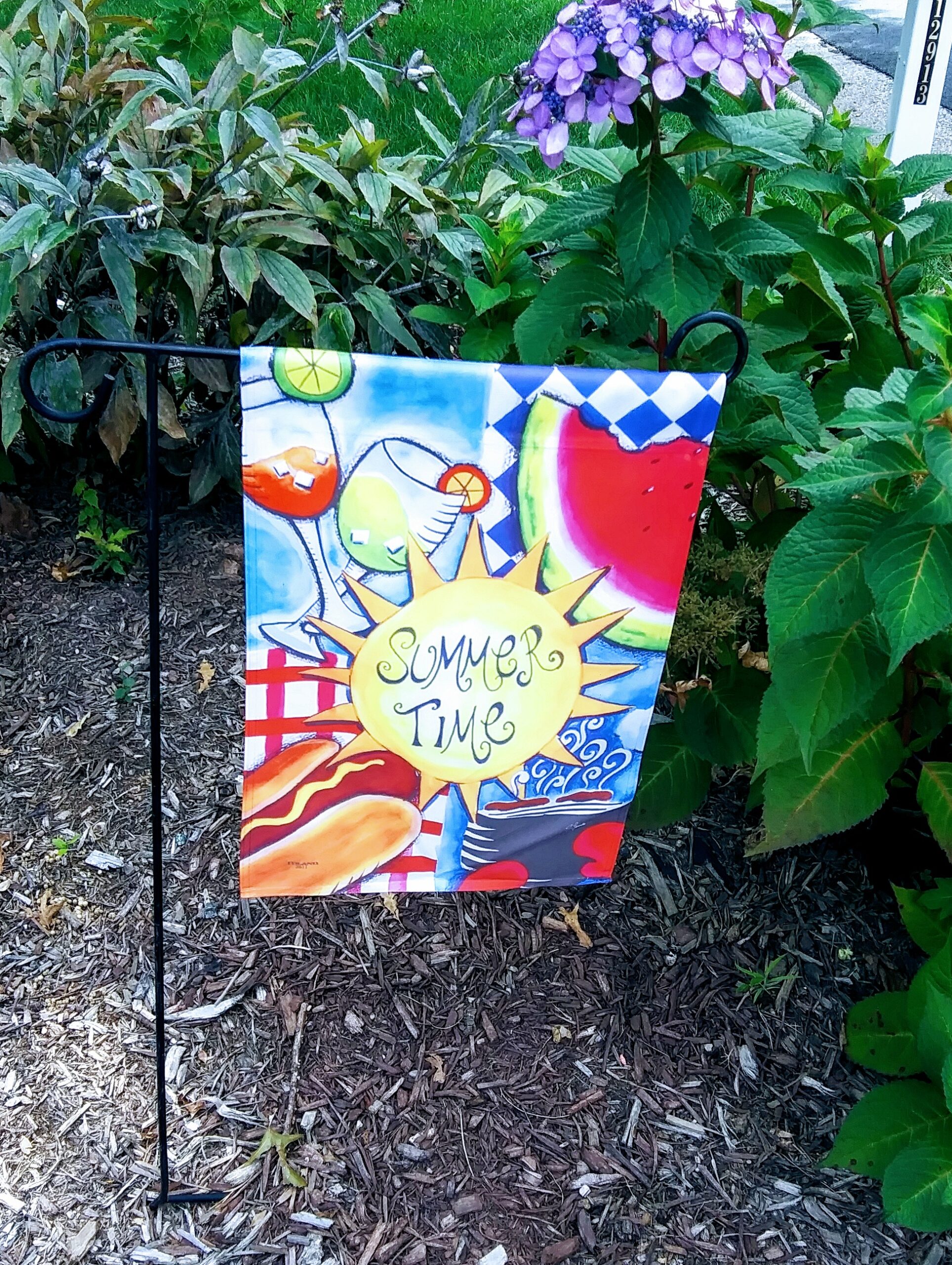 Summer Garden Flag