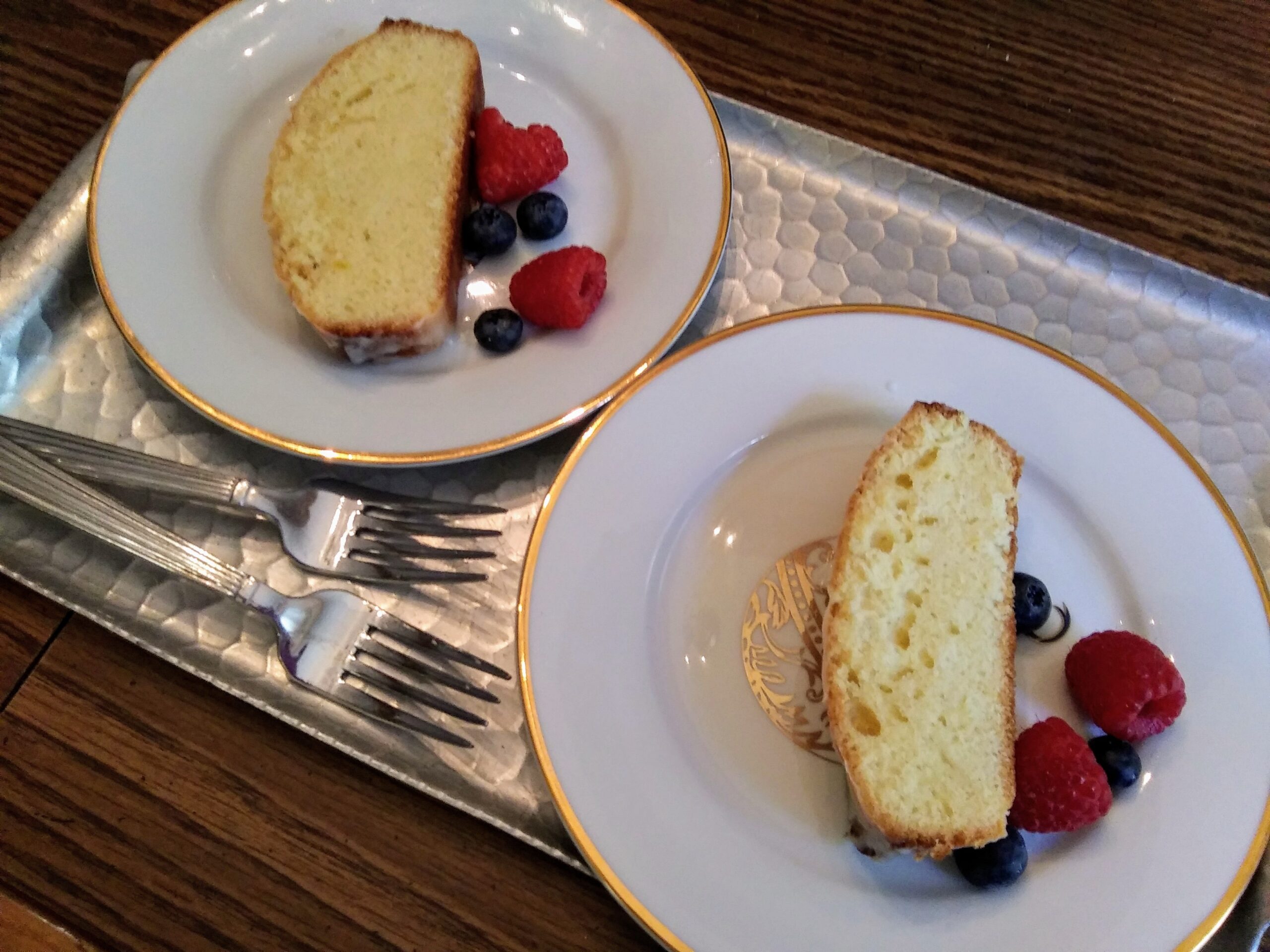 Double Lemon Loaf with Berries