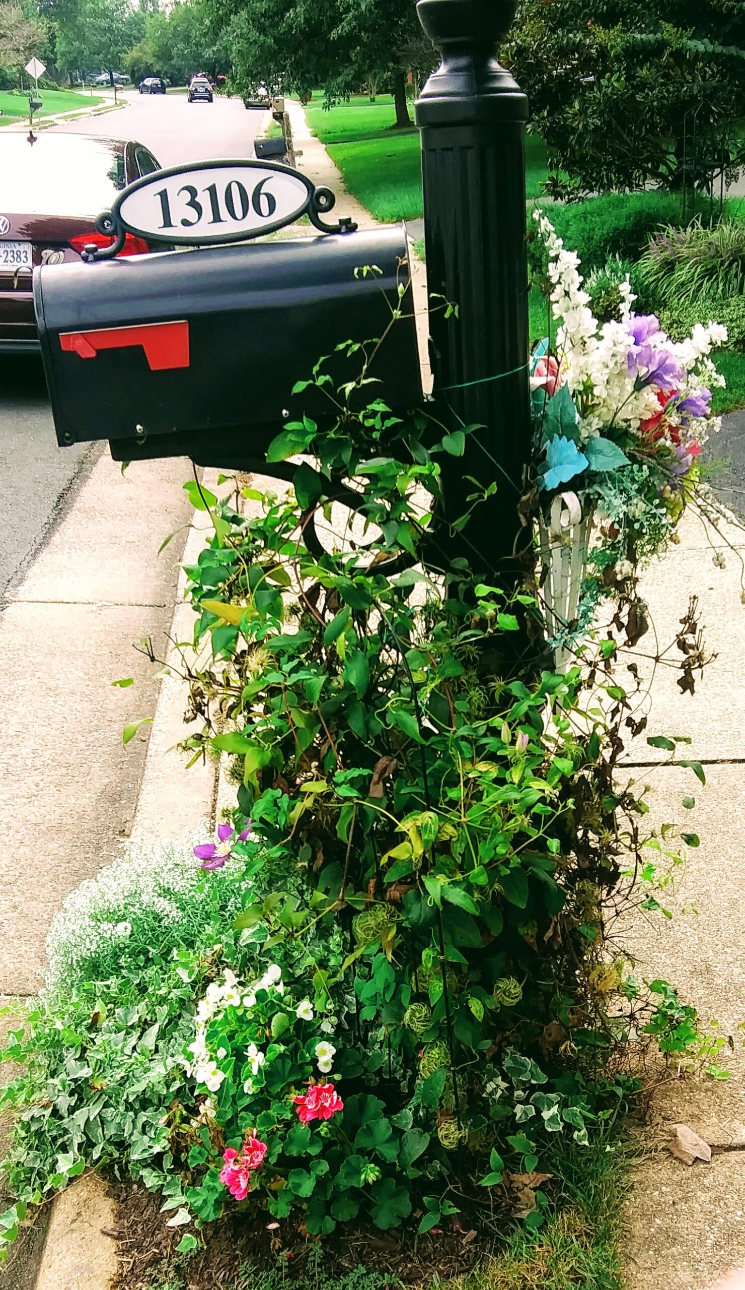 Mailbox with Flowers