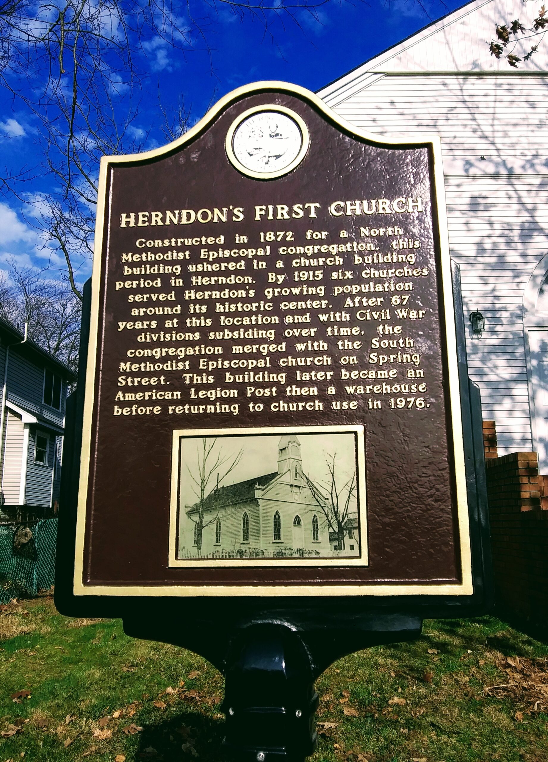 Herndon Historic Marker