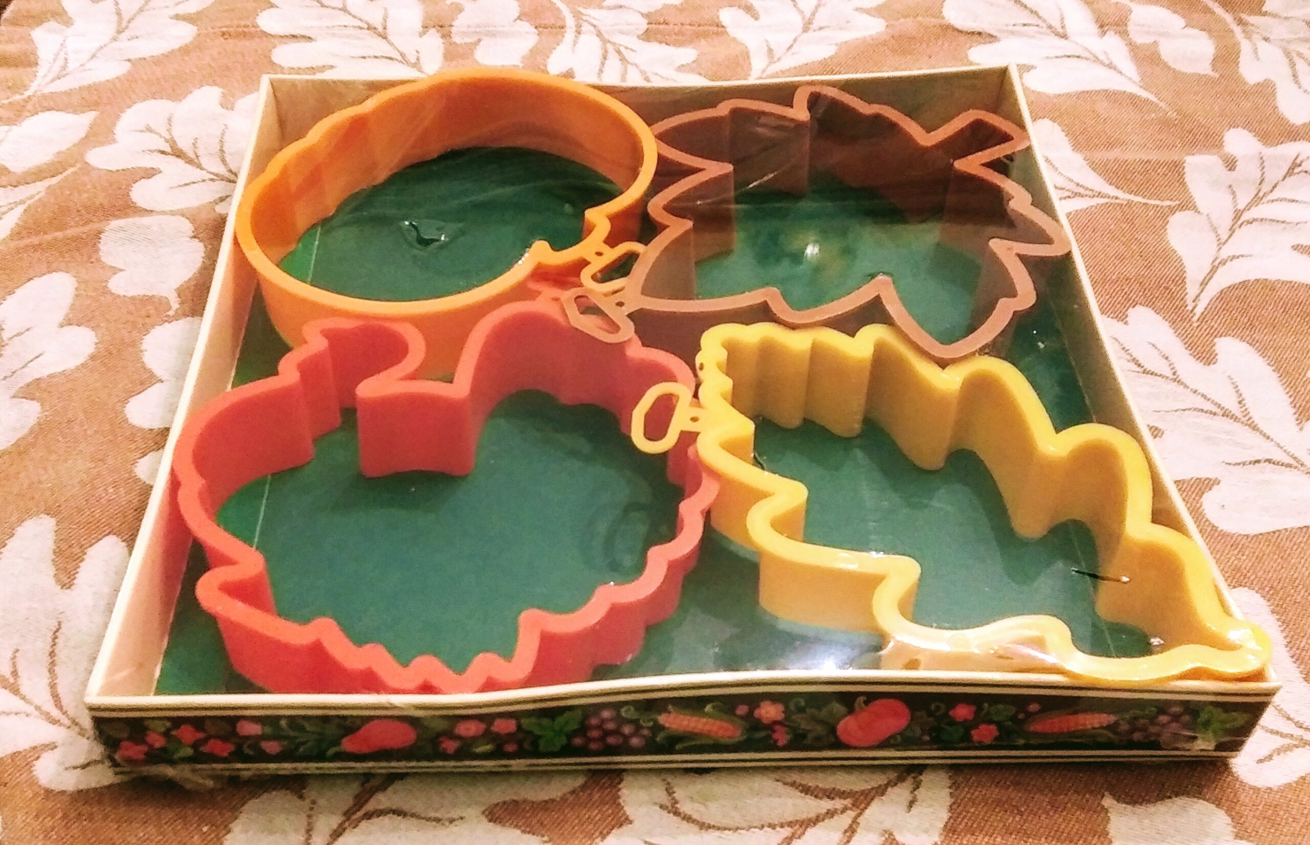 Plastic Fall Themed Cookie Cutters