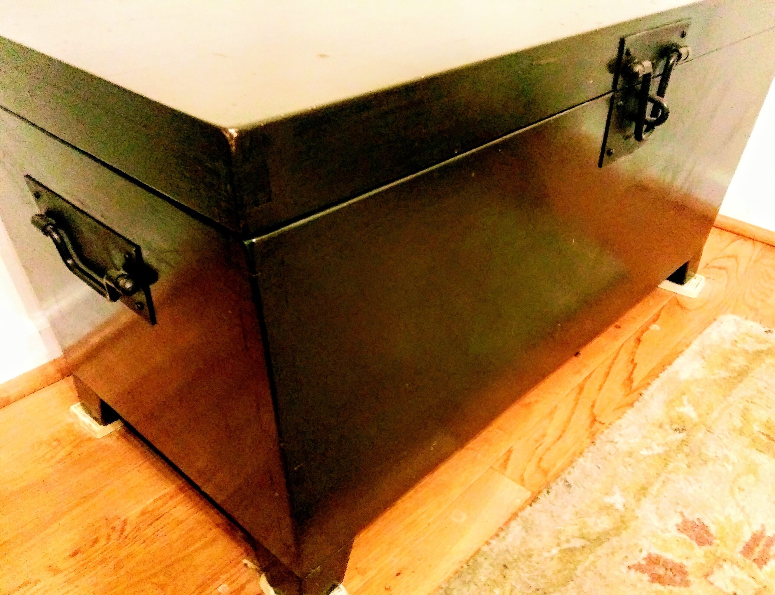 Side View of Storage Chest