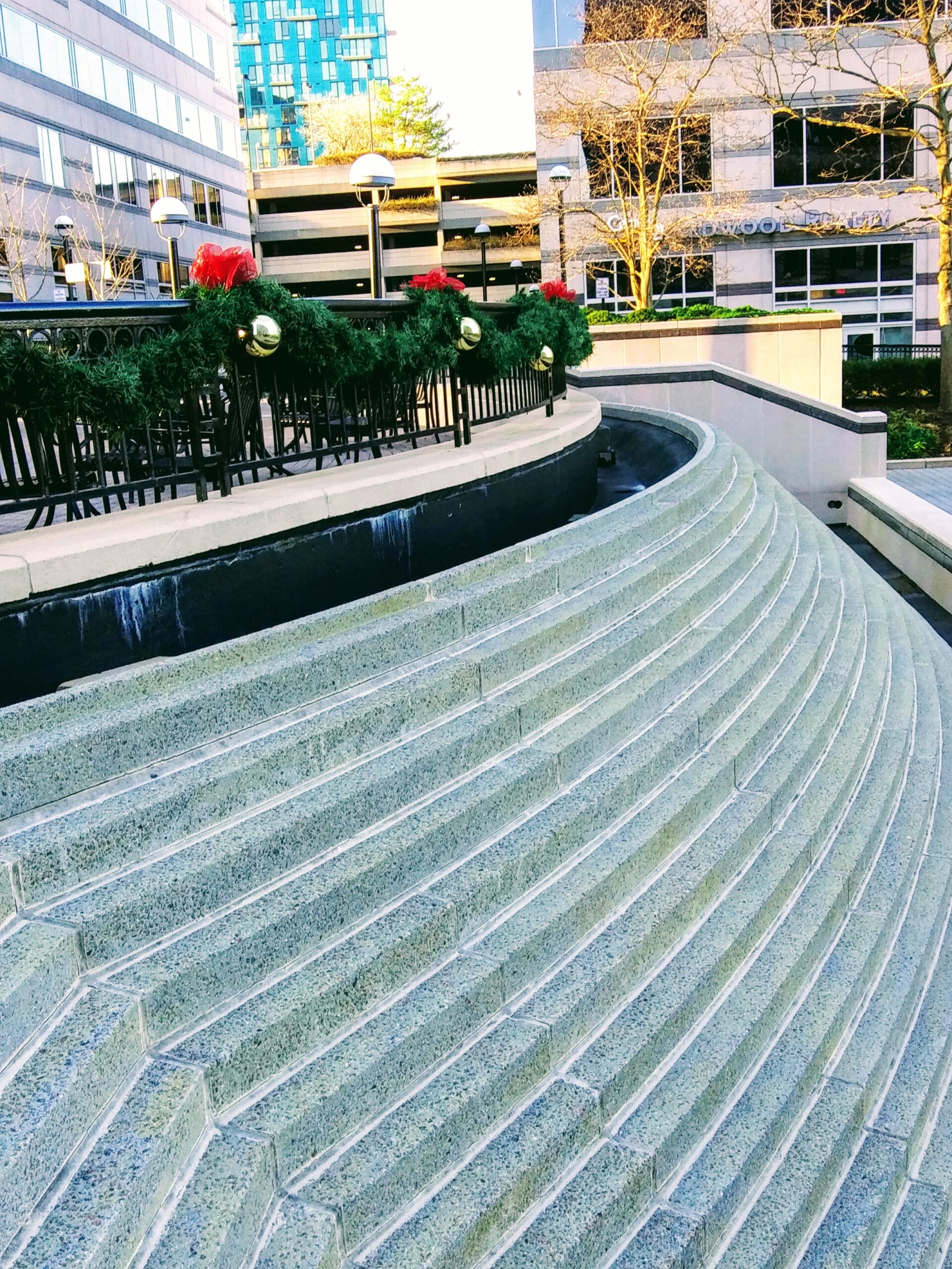 Winterized Fountain