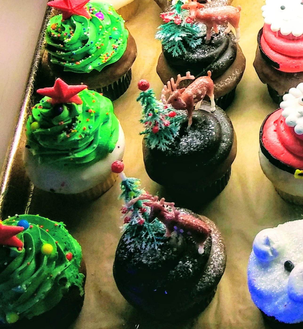 Christmas Cupcakes