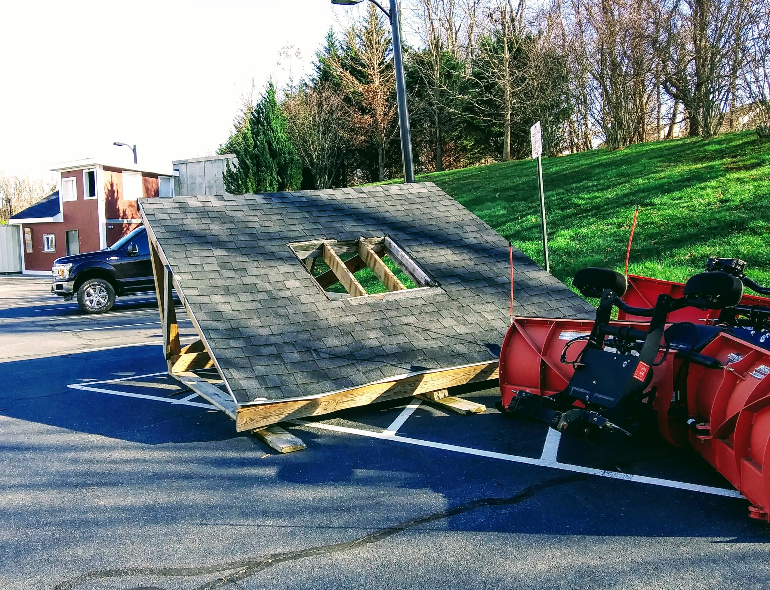 Fire Fighter Training Roof