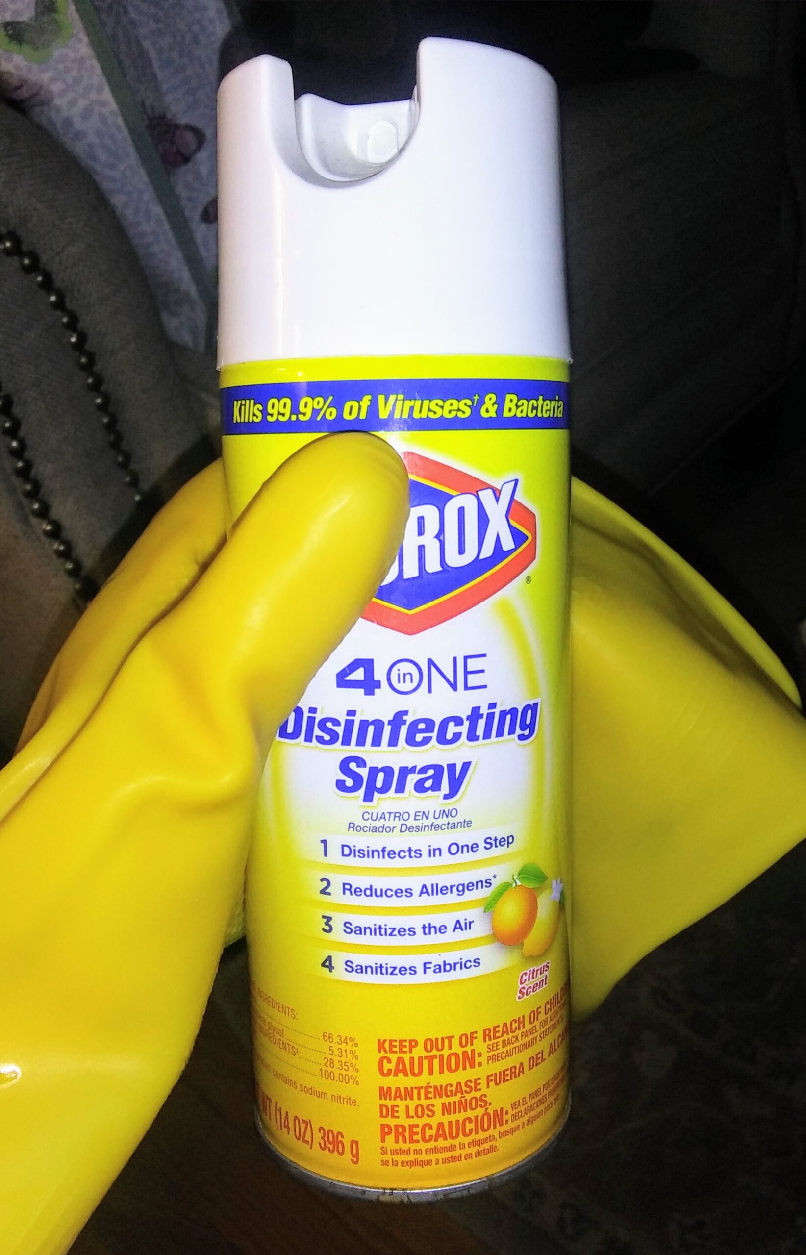 Hard to Find Disinfectant Spray