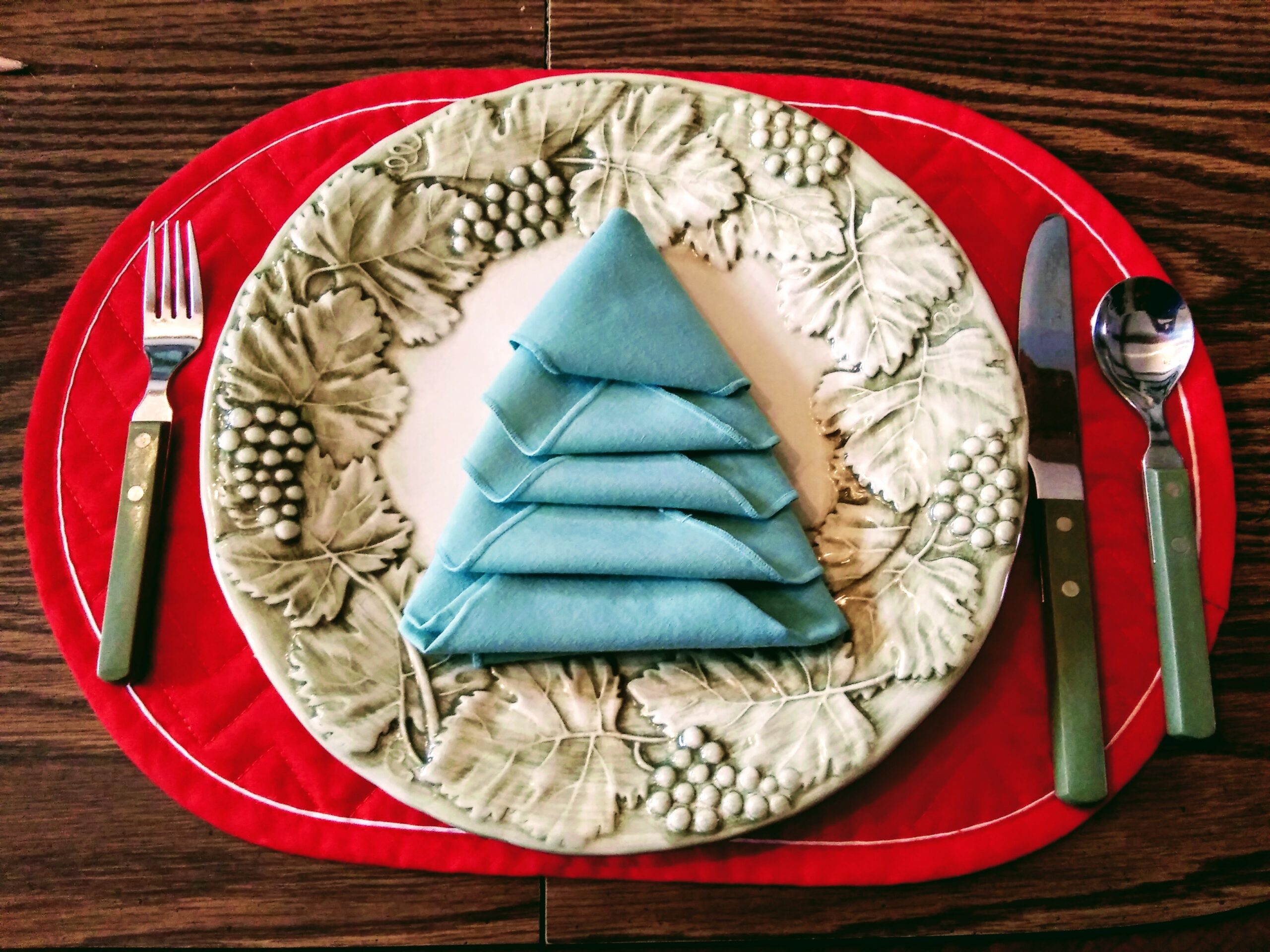 Holiday Tree Table Napkin