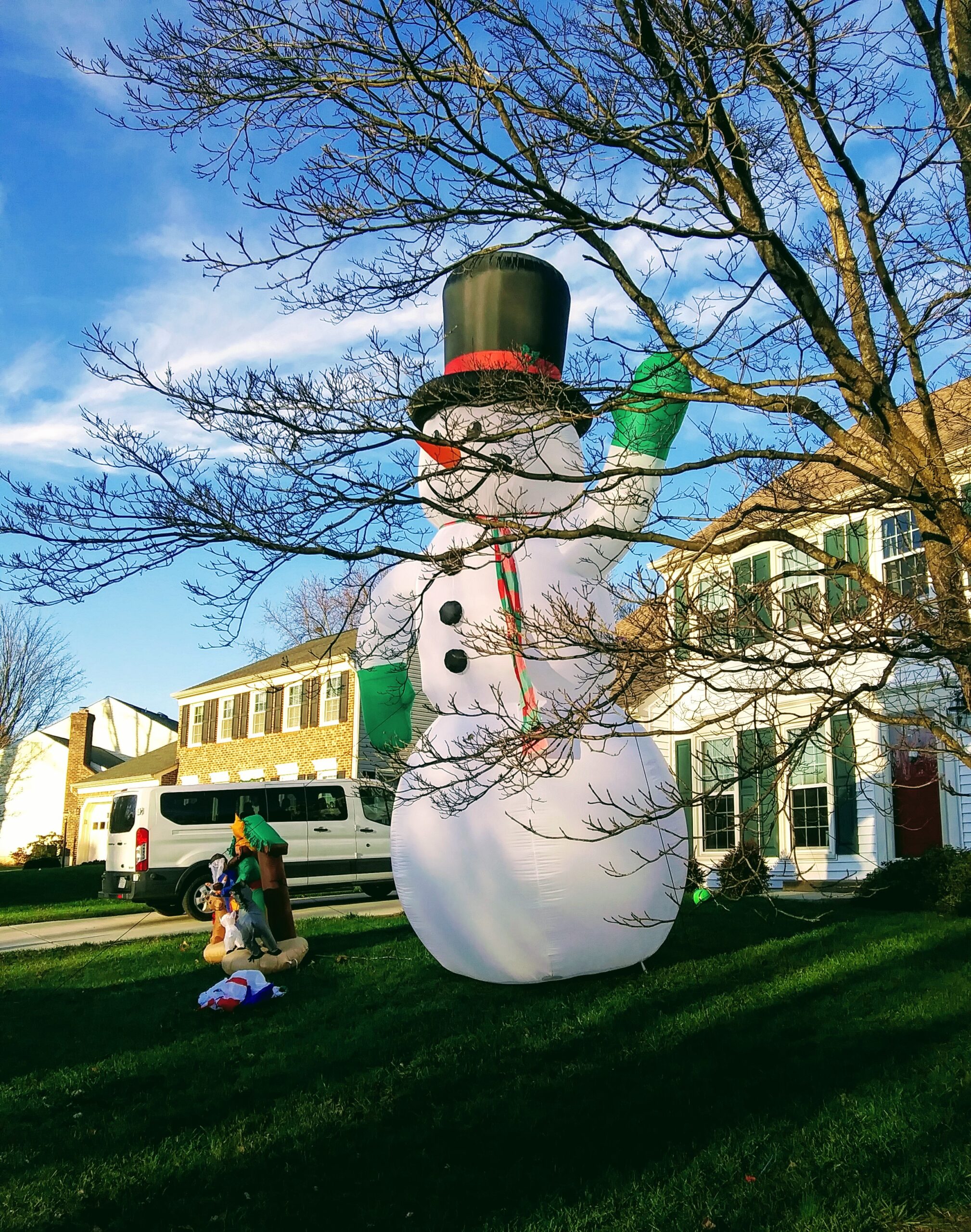 Huge Snowman