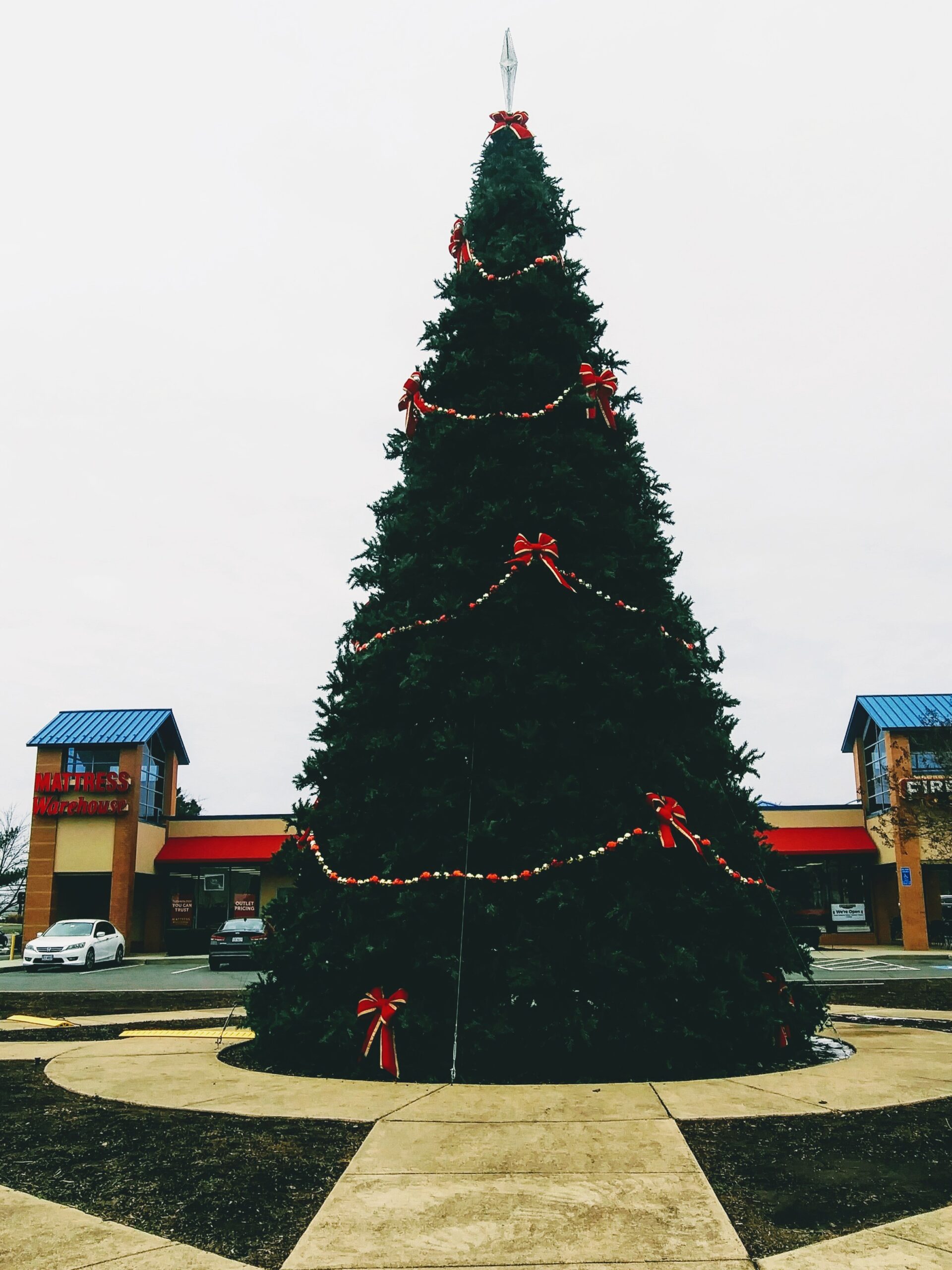 Large Artificial Christmas Tree