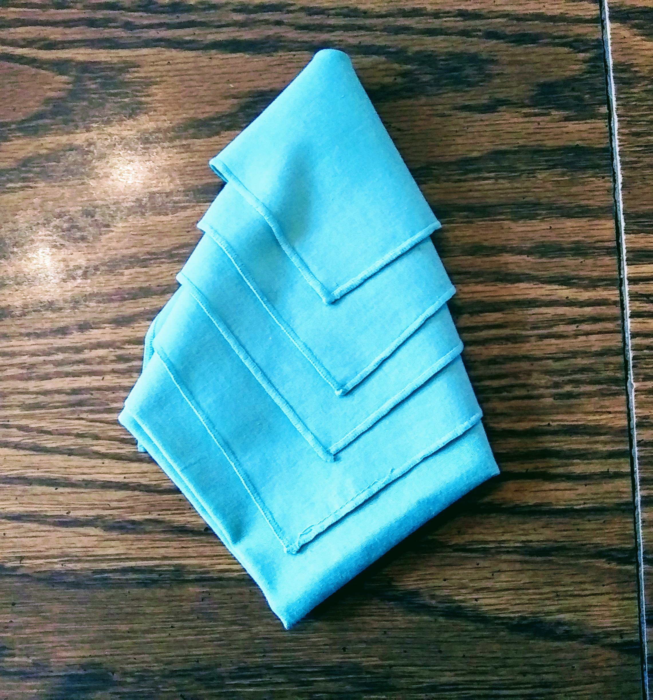 Christmas Tree Folded Napkins