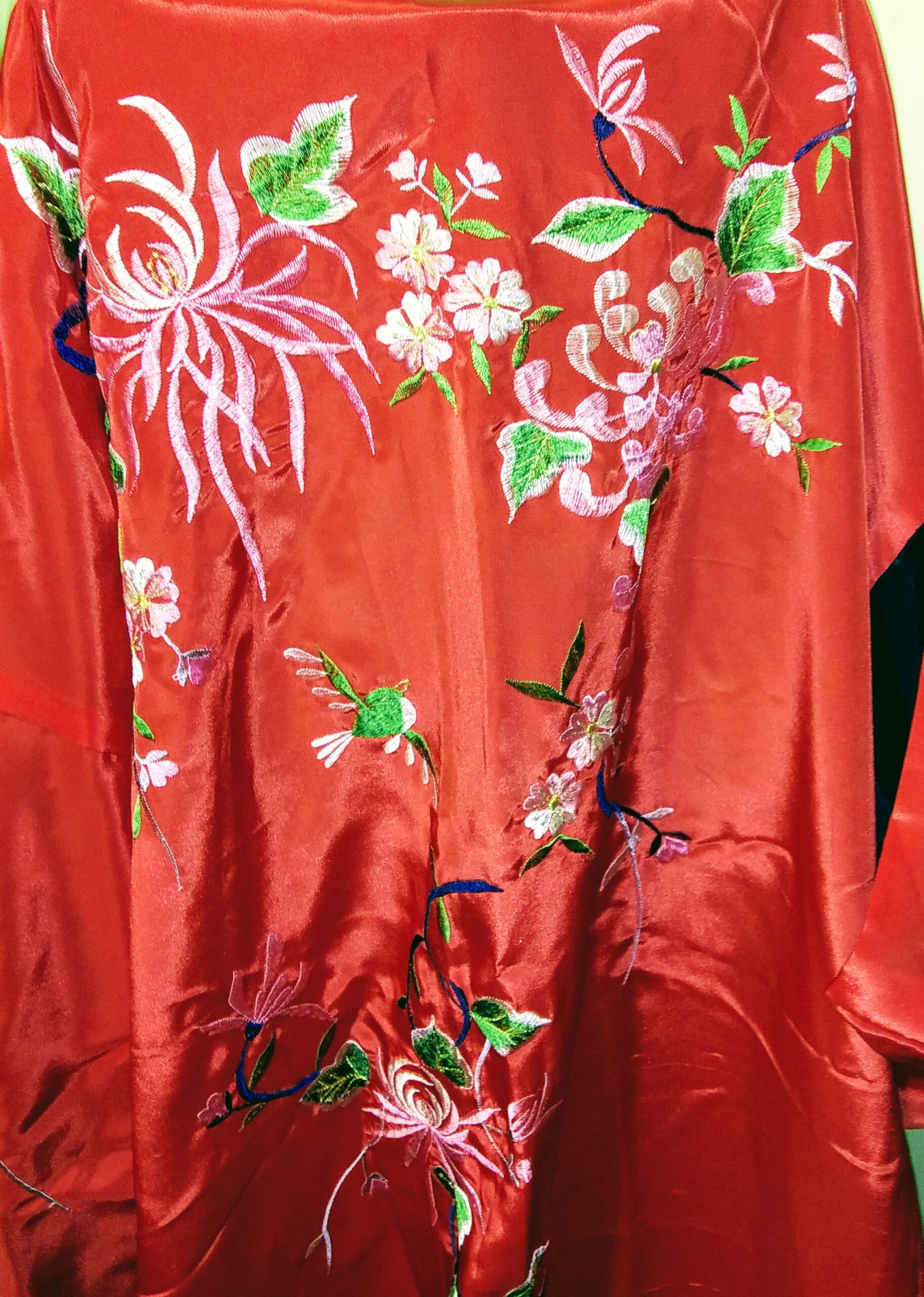 back of Kimono Robe