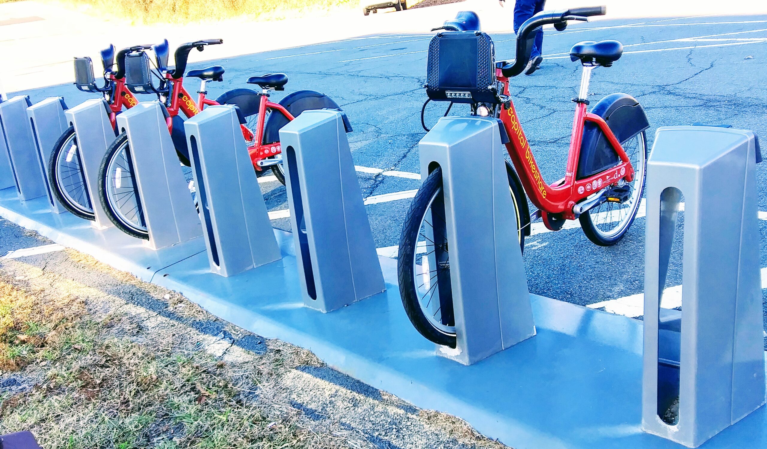 Bike Share Holding Rack