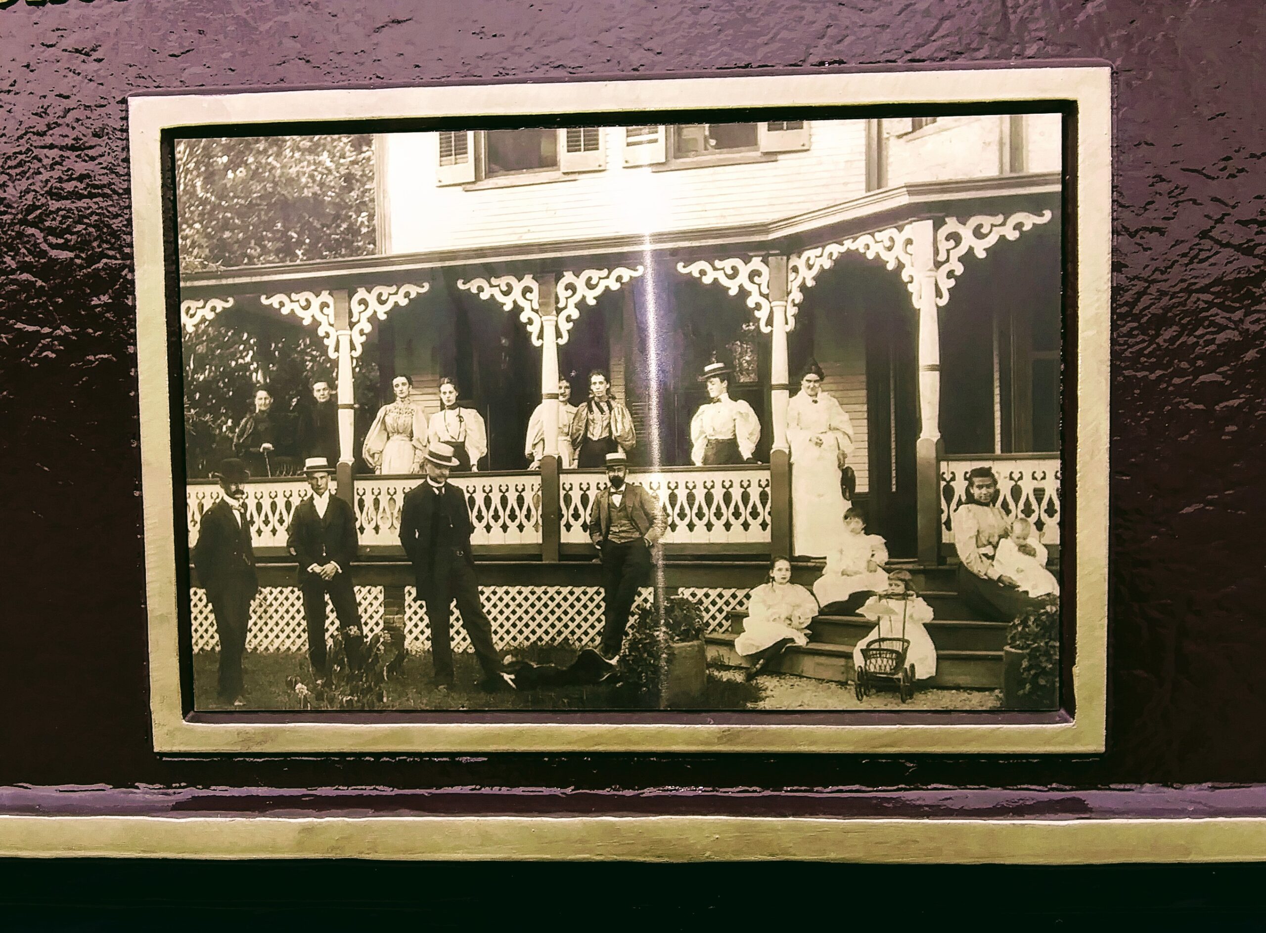 Close up of Home on Herndon Historial Market