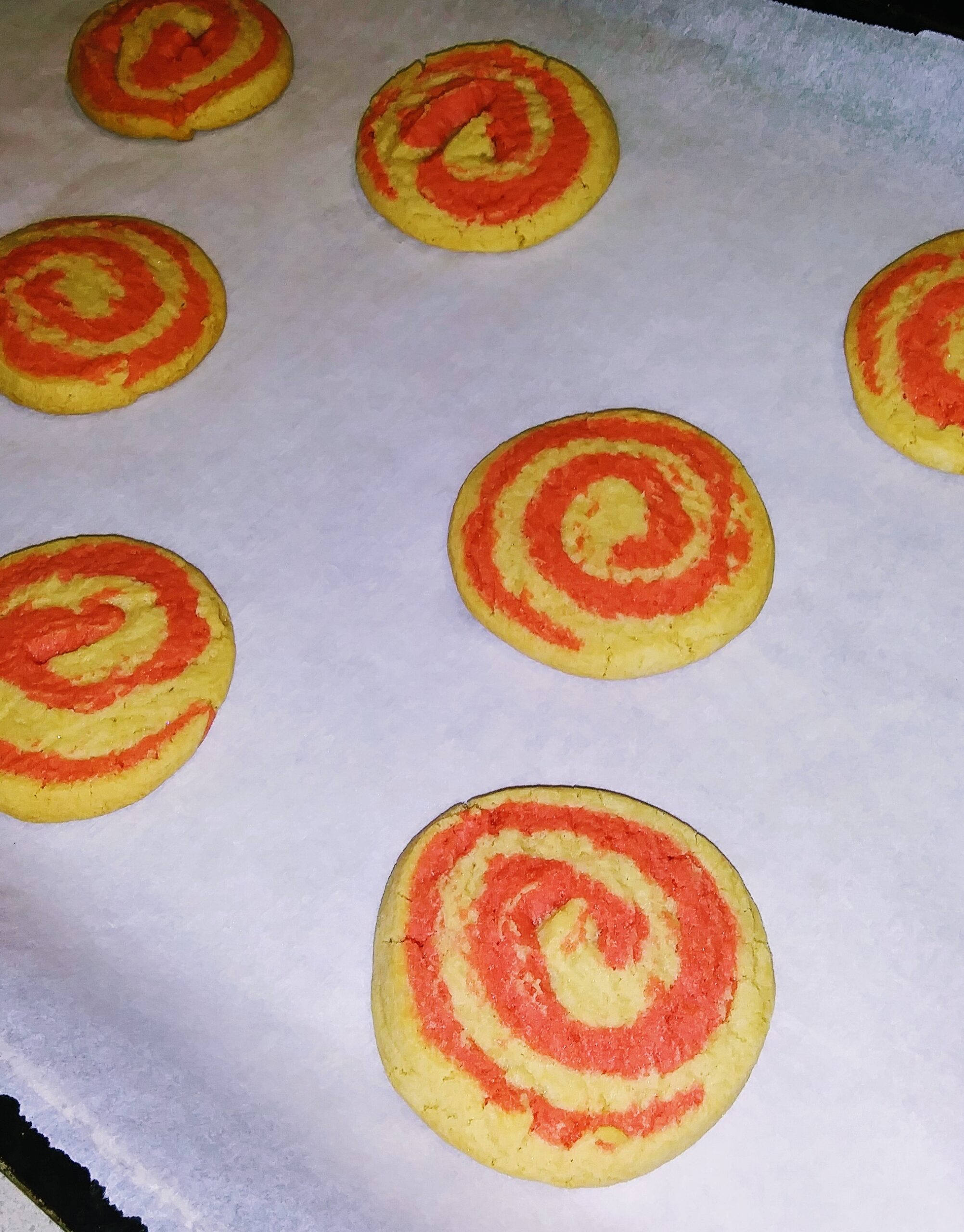 Cookies on Baking Sheet