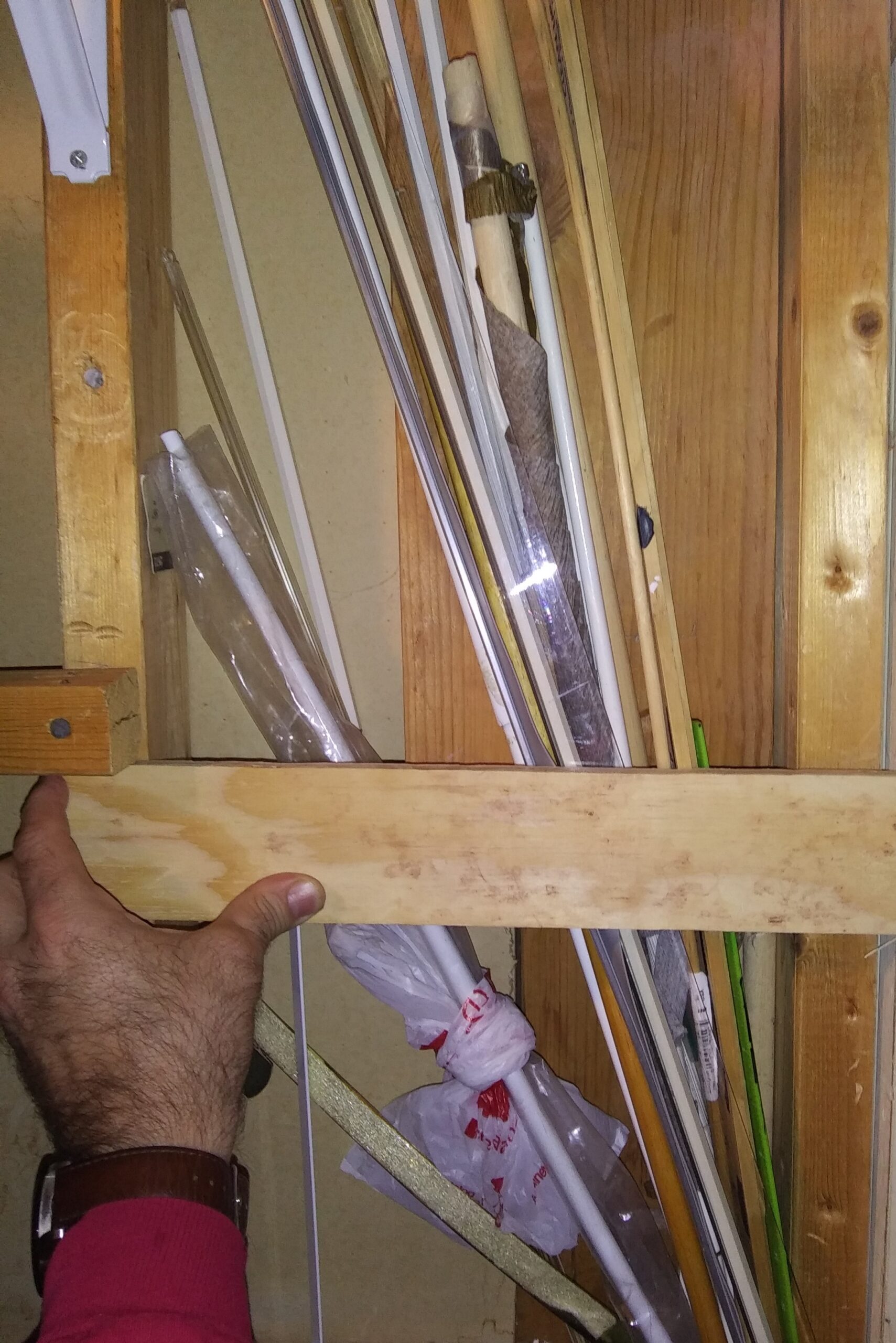 Installing Wooden Slat